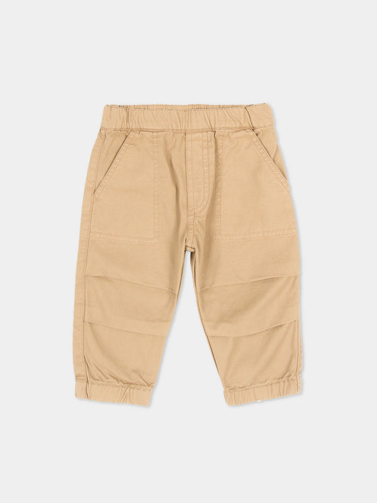 Pantalone beige per neonato,Diesel,K00690 KXBIM K726
