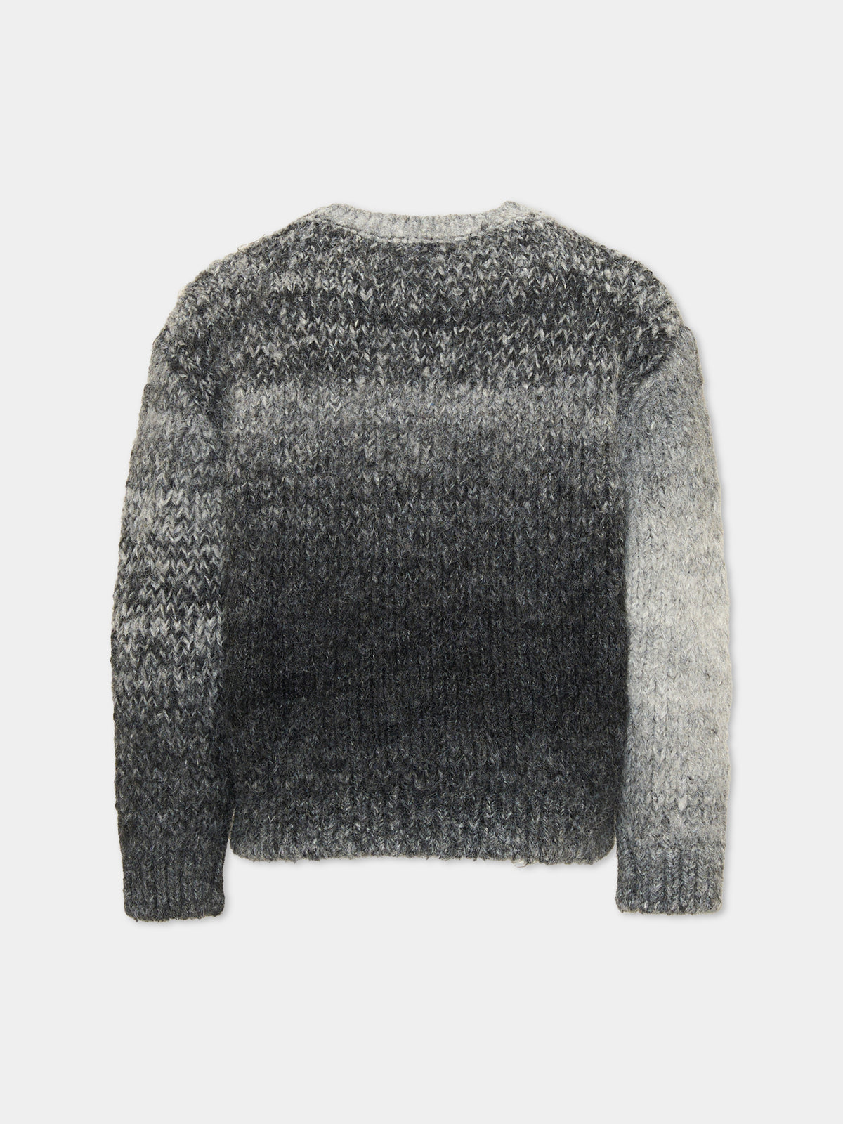 Maglione grigio per bambino dégradé,Diesel,J02438 KYAZQ K900