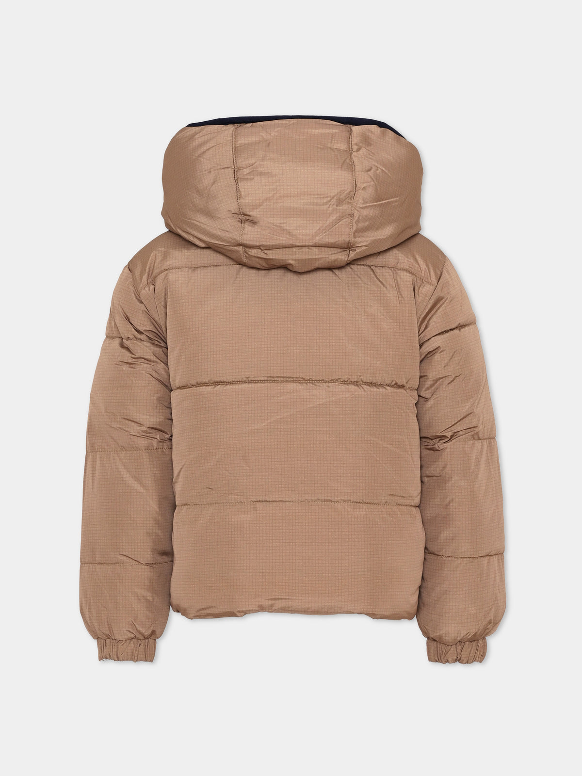 Piumino beige per bambino reversibile,Timberland,T60573 659