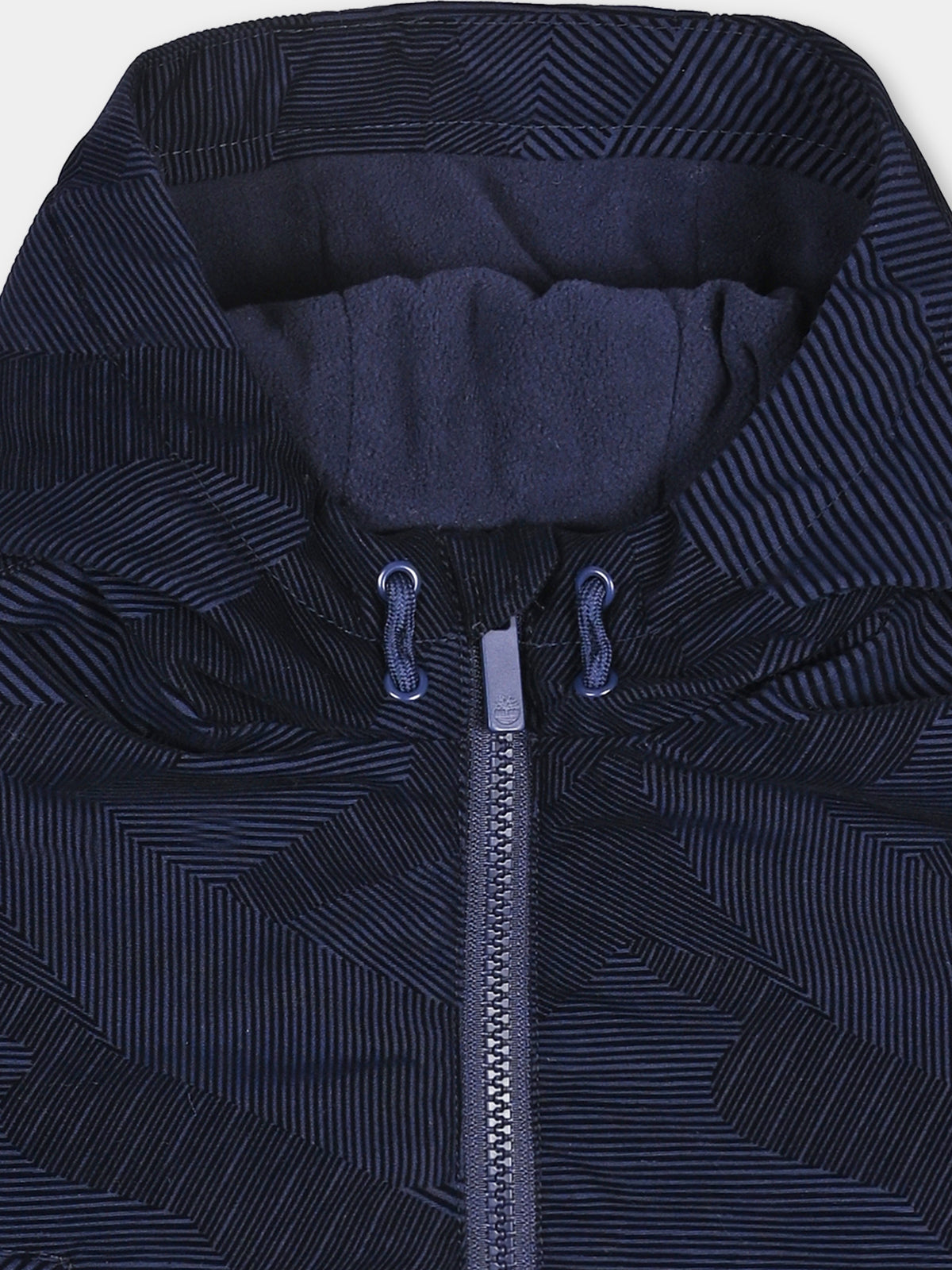 Parka blu per neonato con cappuccio,Timberland,T60603 85T