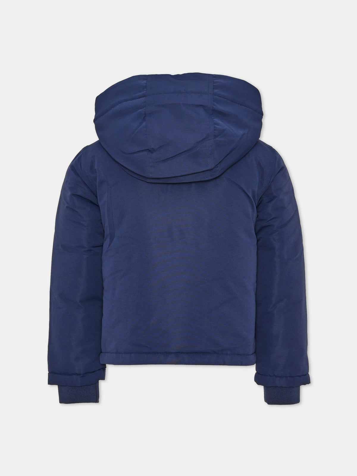 Piumino blu per bambino con cappuccio,Timberland,T60766 85T