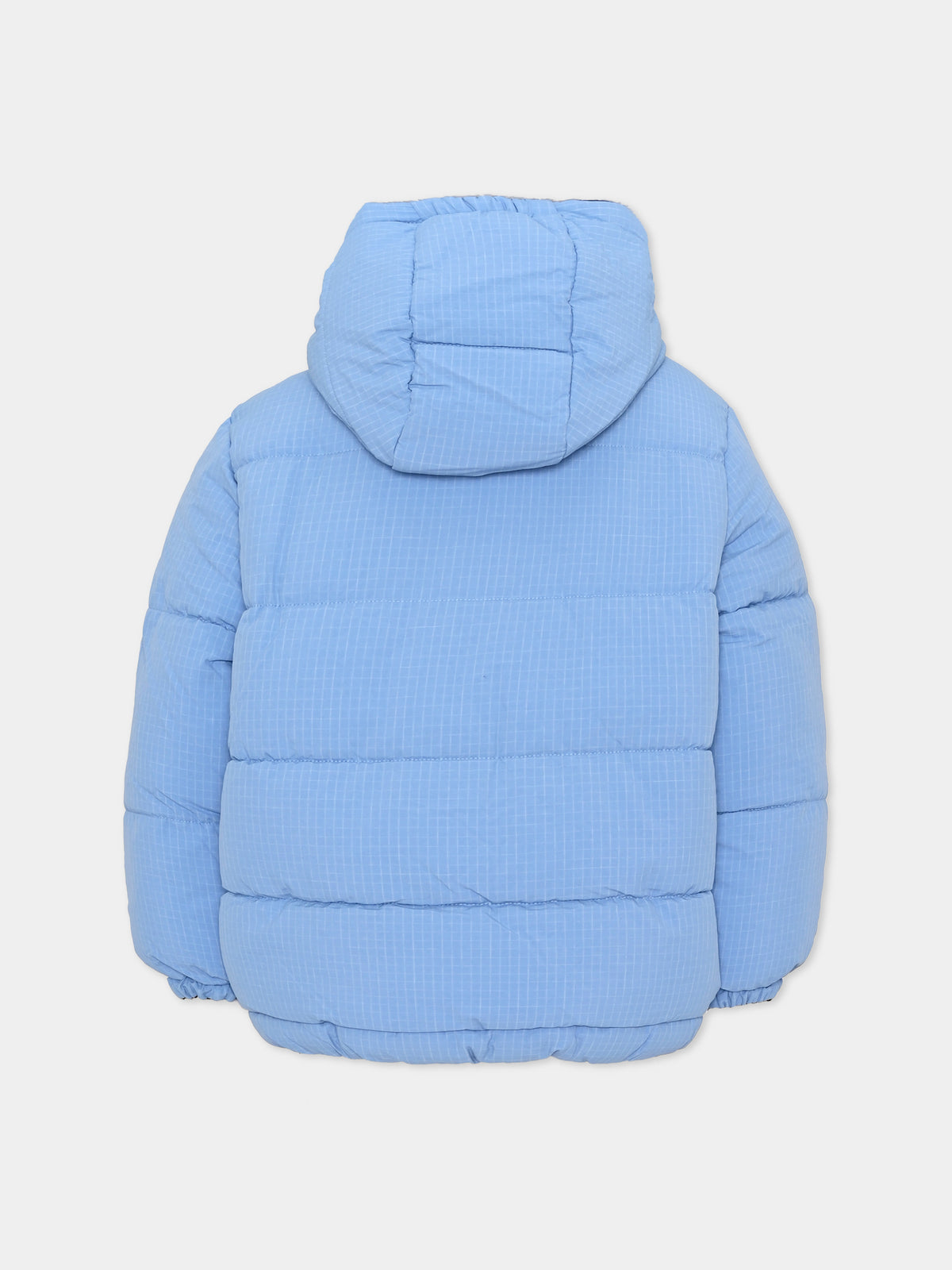 Piumino azzurro per bambino con logo,Marc Jacobs,W60618 V700
