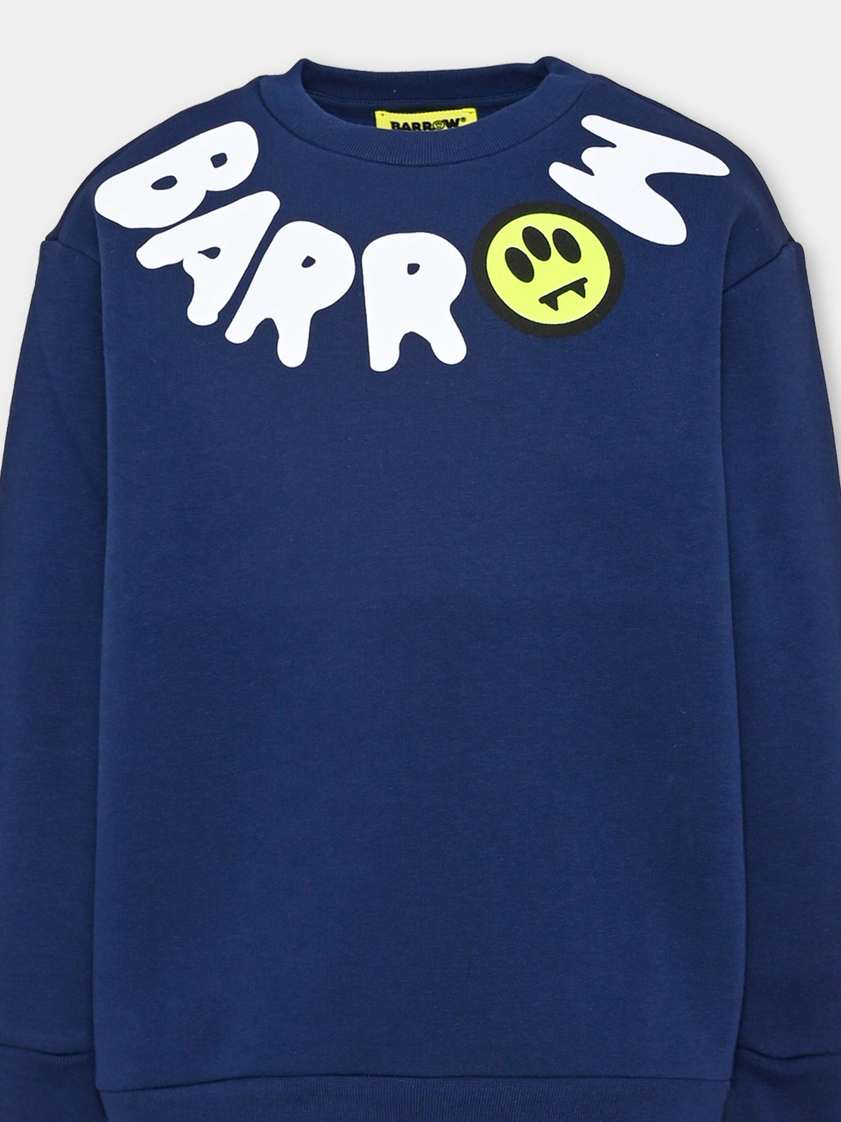 Completo sportivo lungo blu con logo per bambini,Barrow,F6BKJUKM003 130