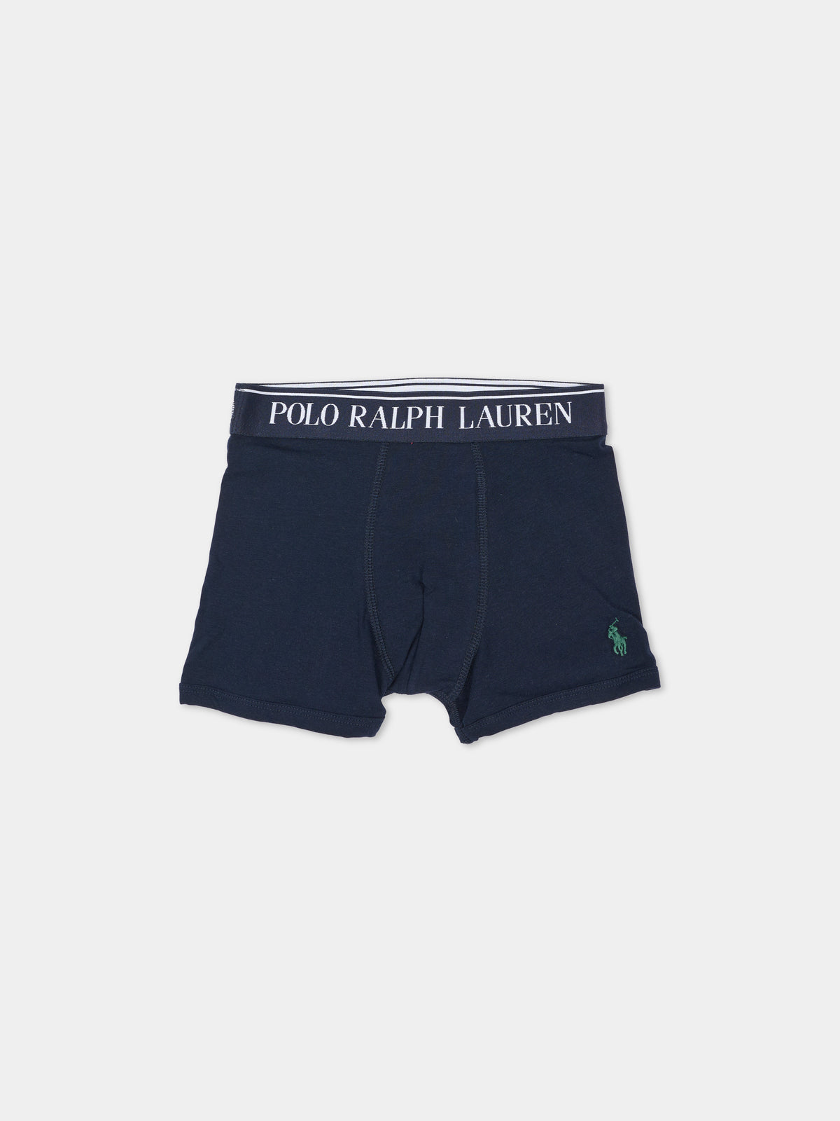 Boxer multicolor per bambino con logo,Ralph Lauren Kids,9P5014 BK8