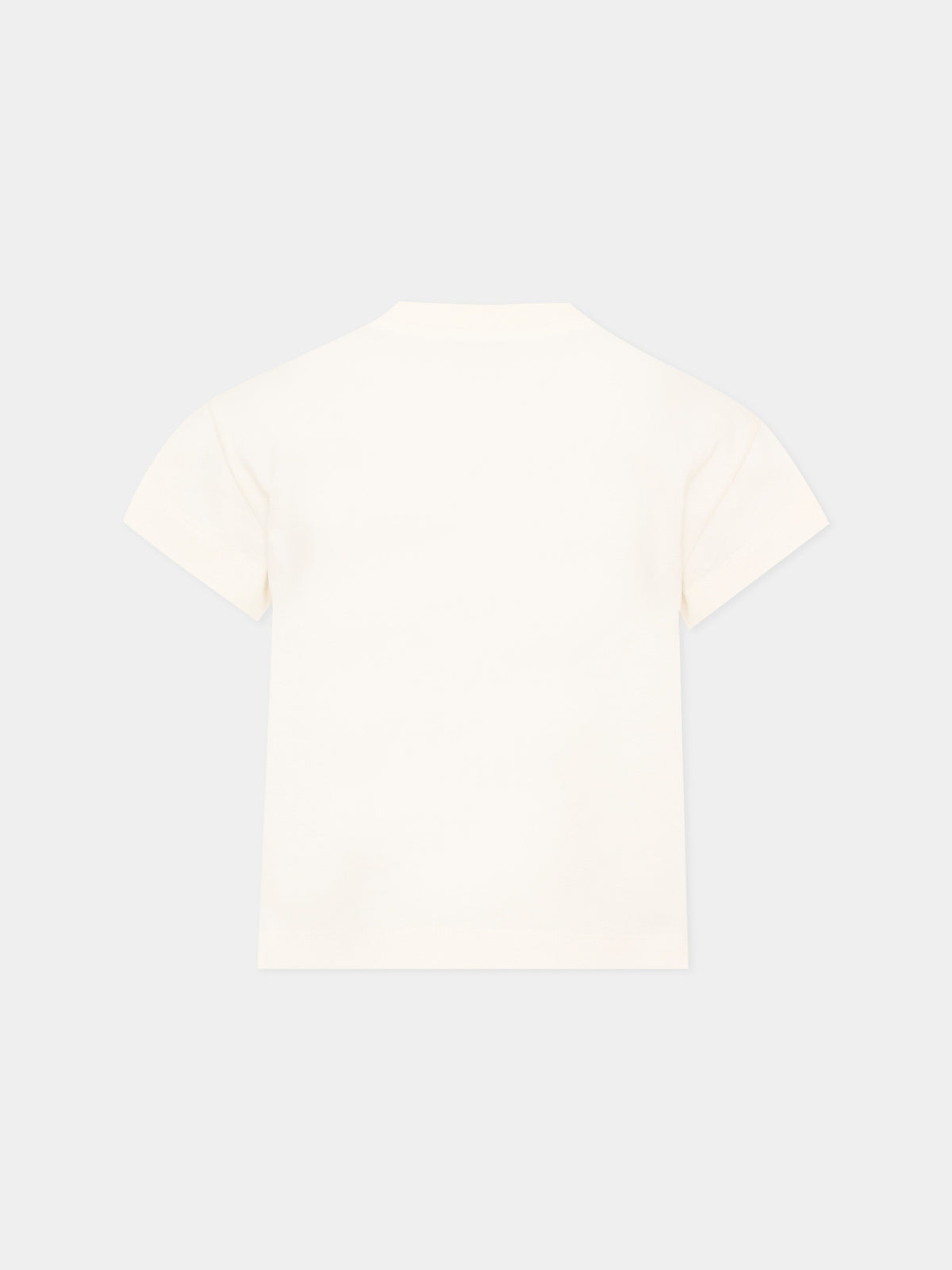 T-shirt a manica corta avorio per bambina,Etro,GZ8A51 Z3672 102