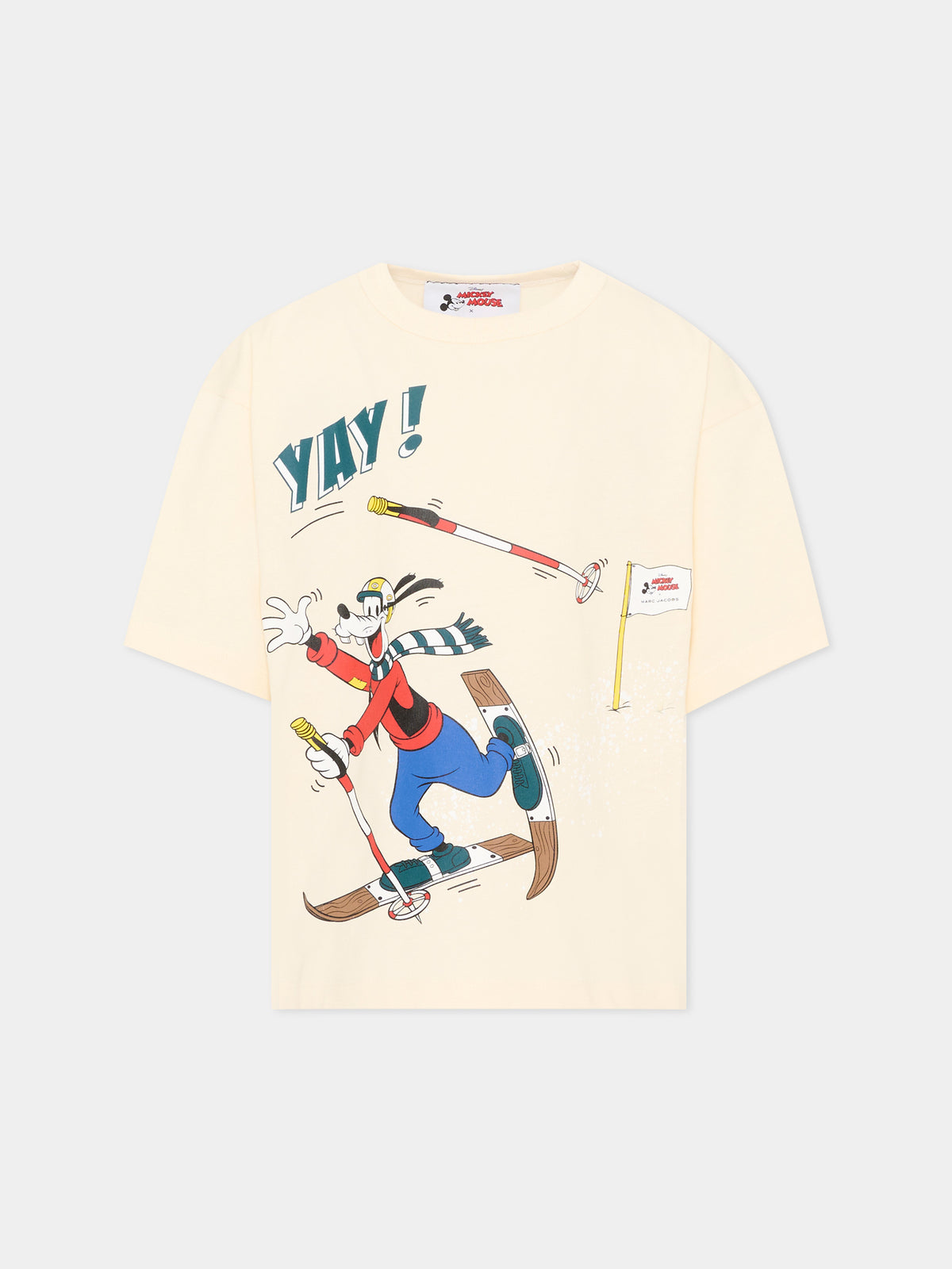 T-shirt avorio per bambino con Pippo,Marc Jacobs,W61062 148