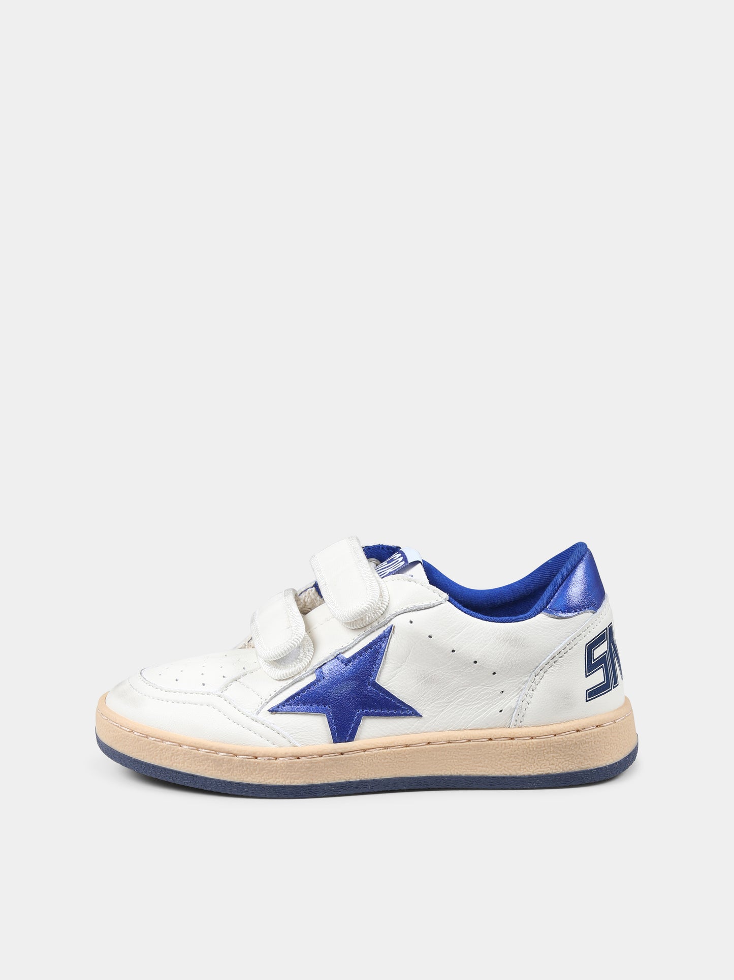 White June sneakers for kids with star and logo