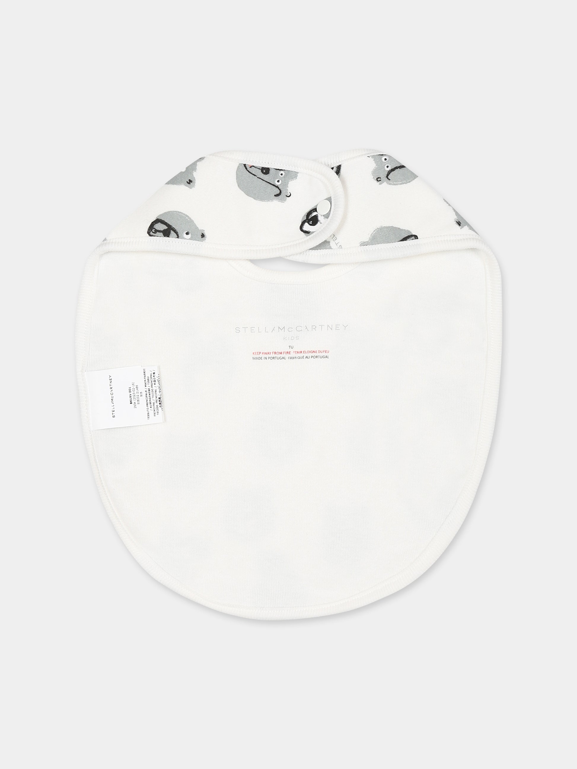 Set muticolor per neonato con orso,Stella Mccartney Kids,TTB549 Z1486 101MC