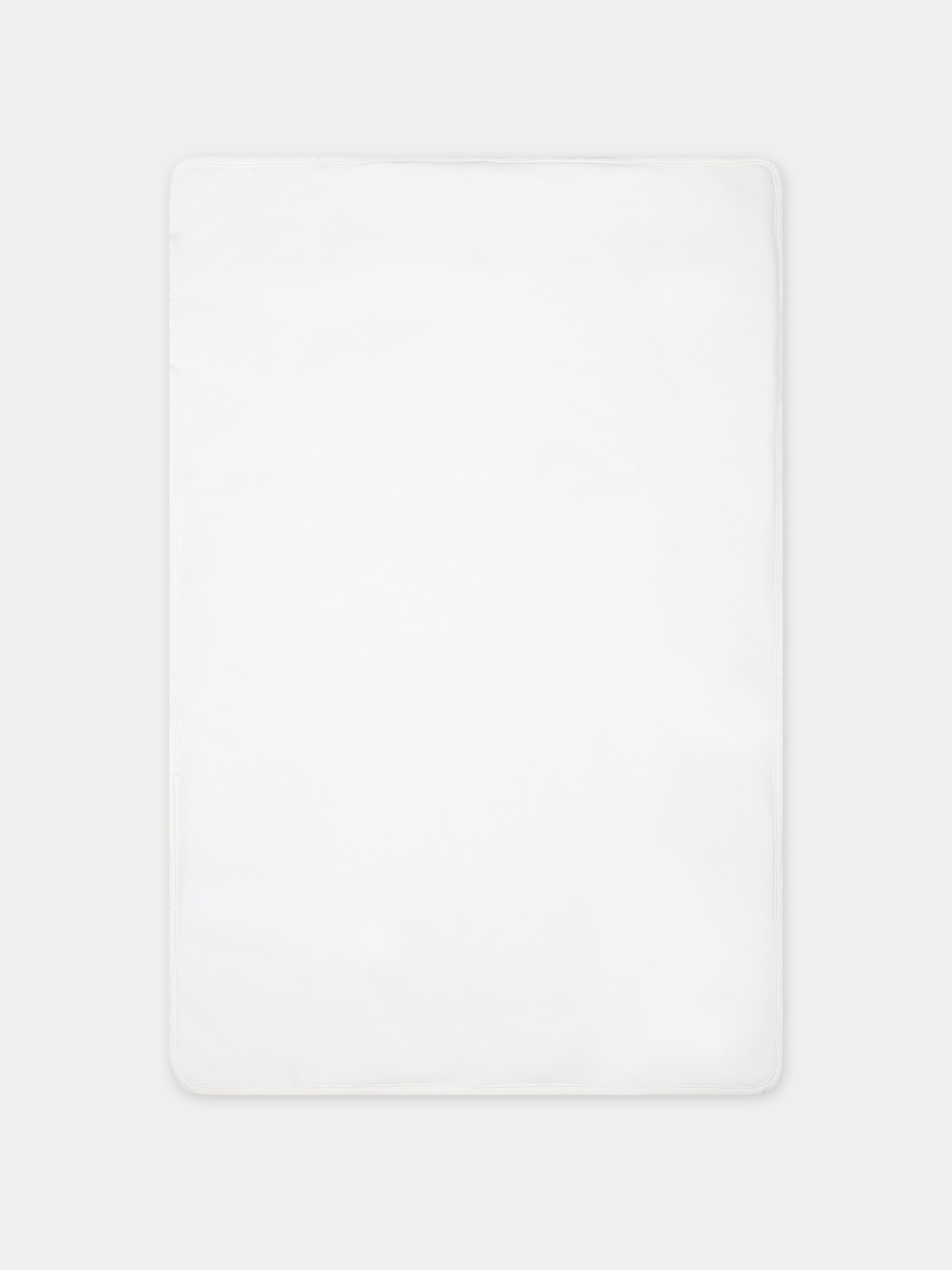 Borsa mamma bianca per neonati con logo,Balmain Kids,BT0638 Z0042 100NE