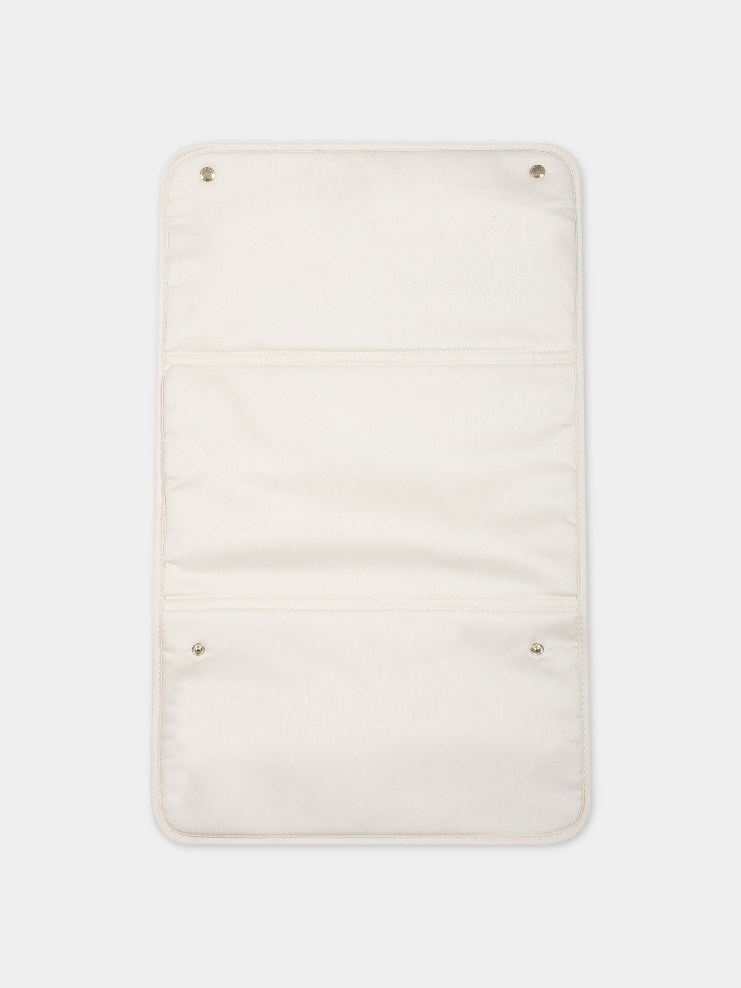 Borsa mamma beige per neonati con logo,Chloé Kids,C90406 Z40