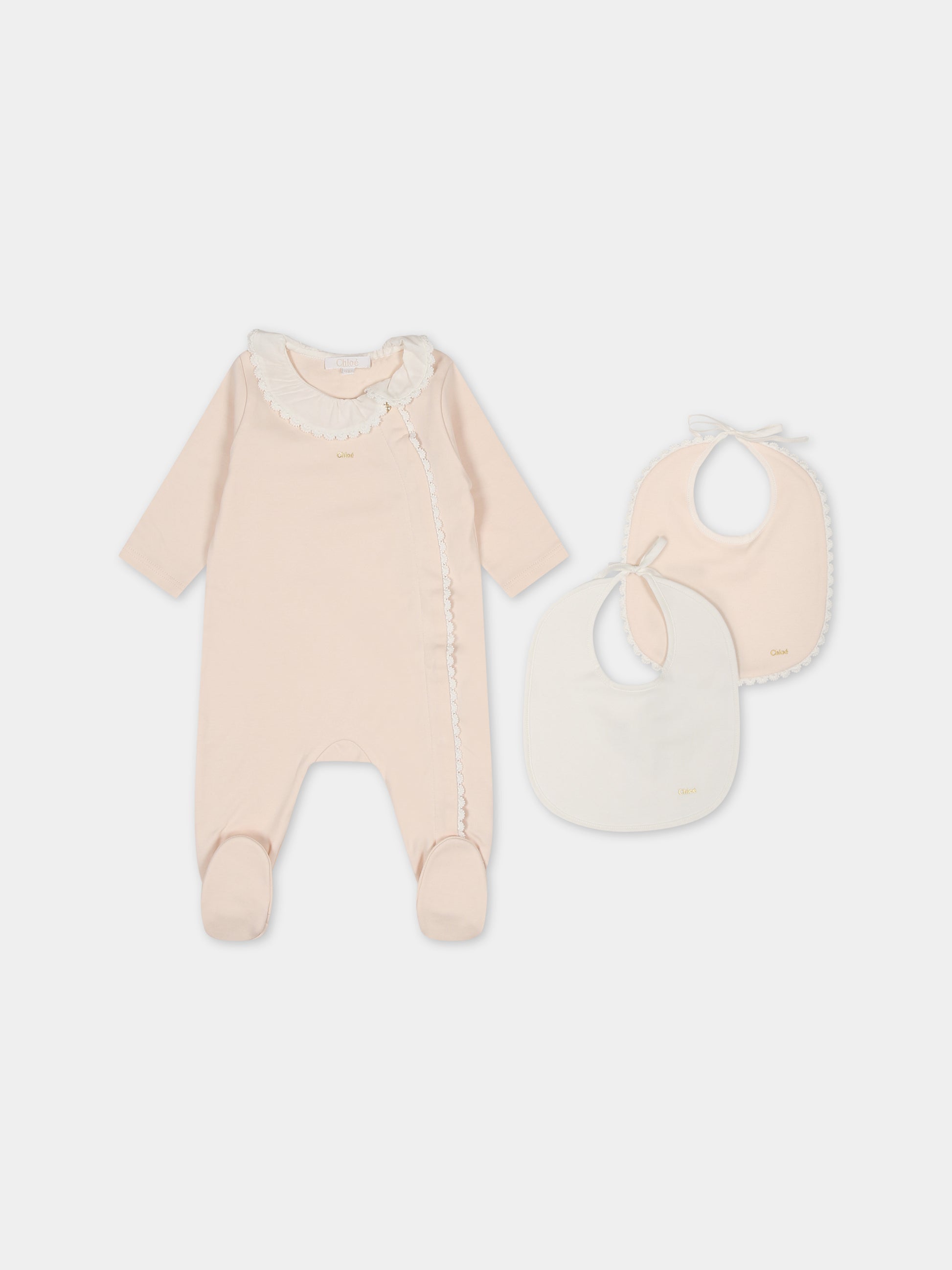Set rosa per neonata,Chloé Kids,C97307 440