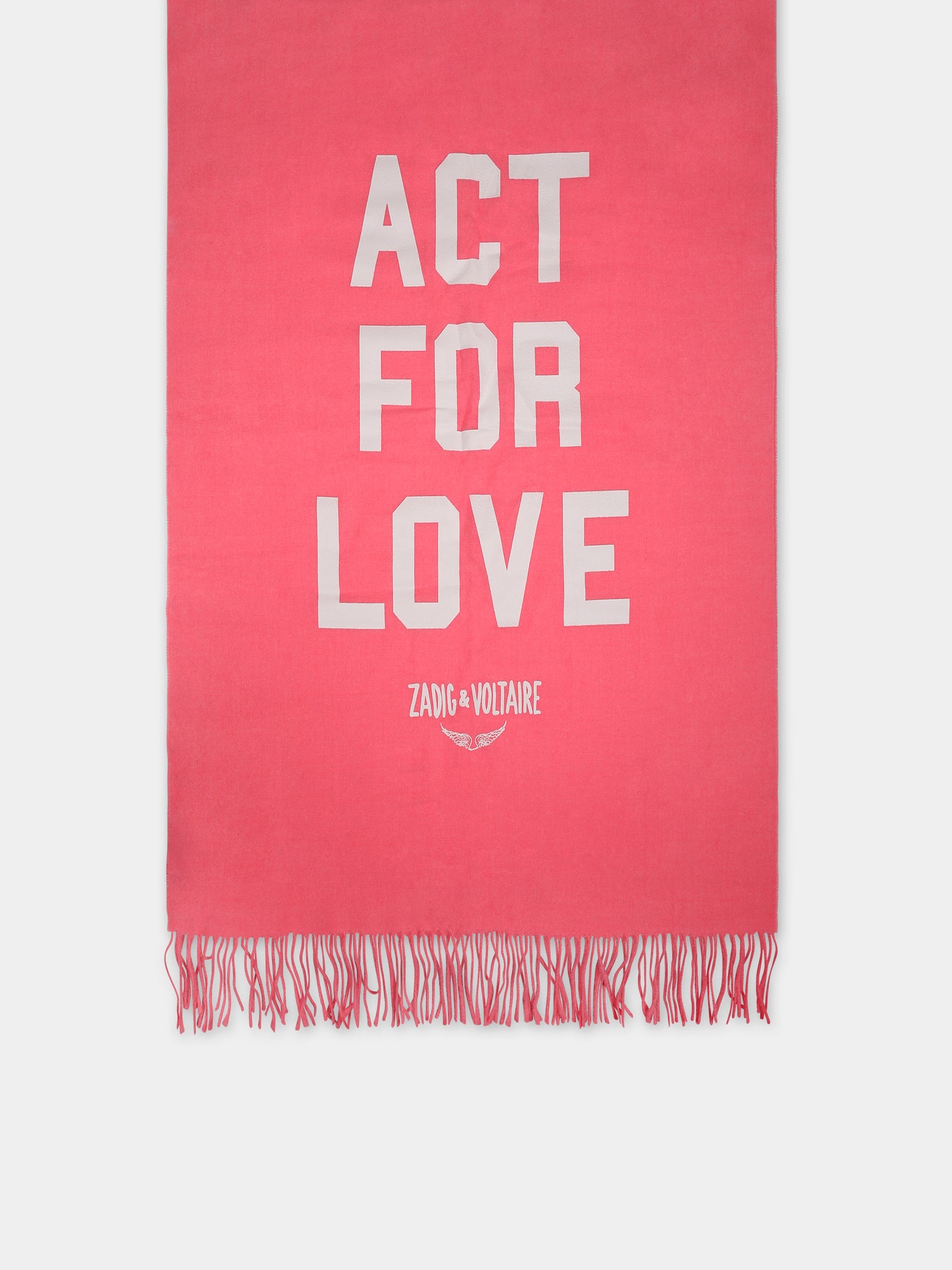 Sciarpa corallo fluo per bambina,Zadig & Voltaire Kids,X10052 437