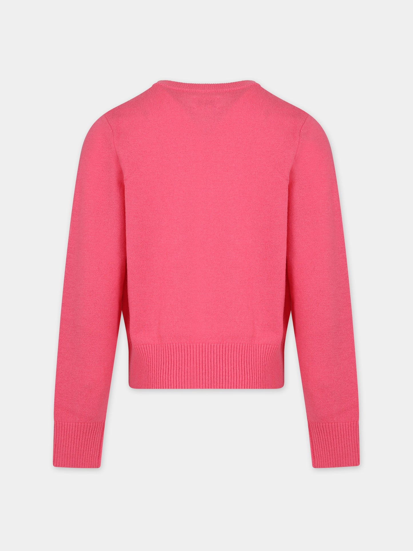 Maglione fucsia per bambina,Zadig & Voltaire Kids,X15400 488