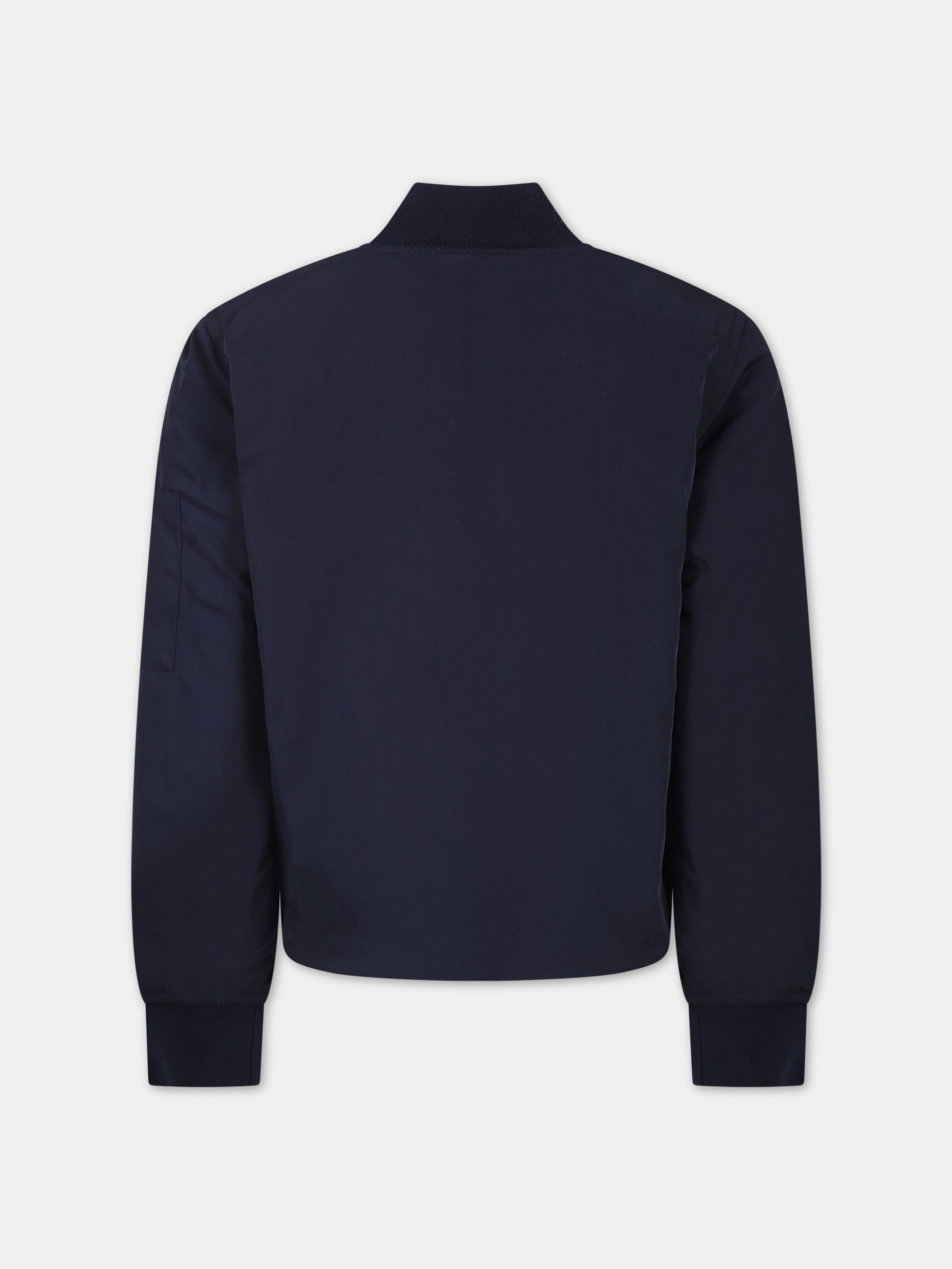 Bomber blu reversibile per bambino,Zadig & Voltaire Kids,X26076 84E