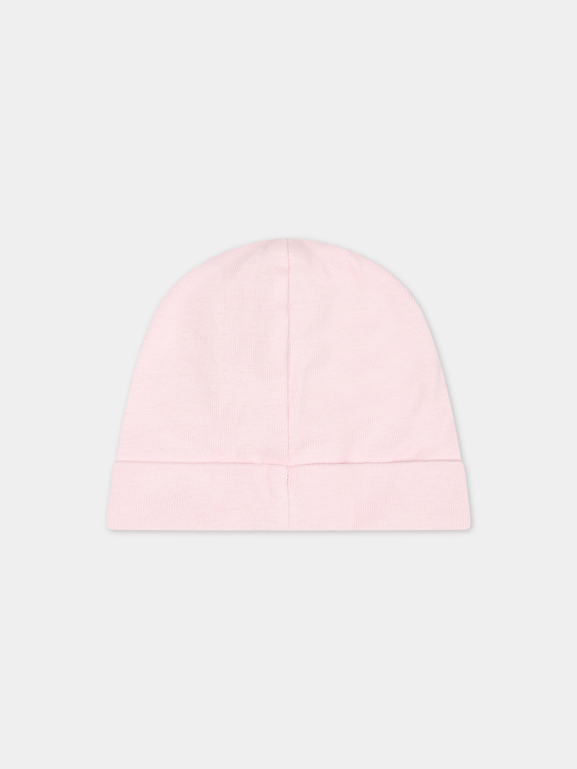 Set rosa per neonata con logo,Givenchy Kids,H98181 44Z