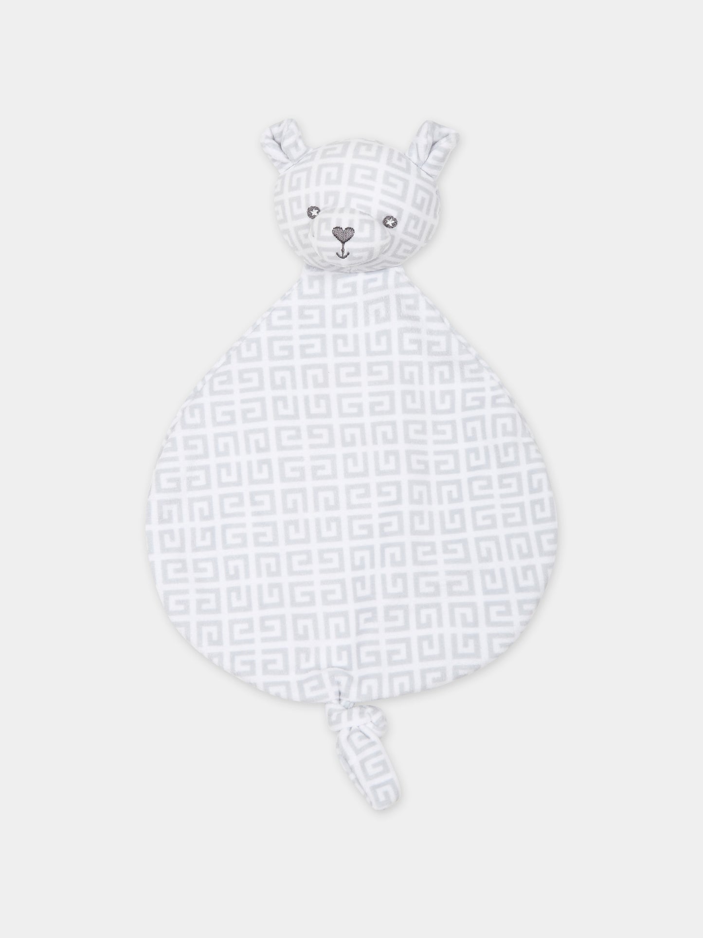 Set bianco per neonati con logo,Givenchy Kids,H9K074 N00