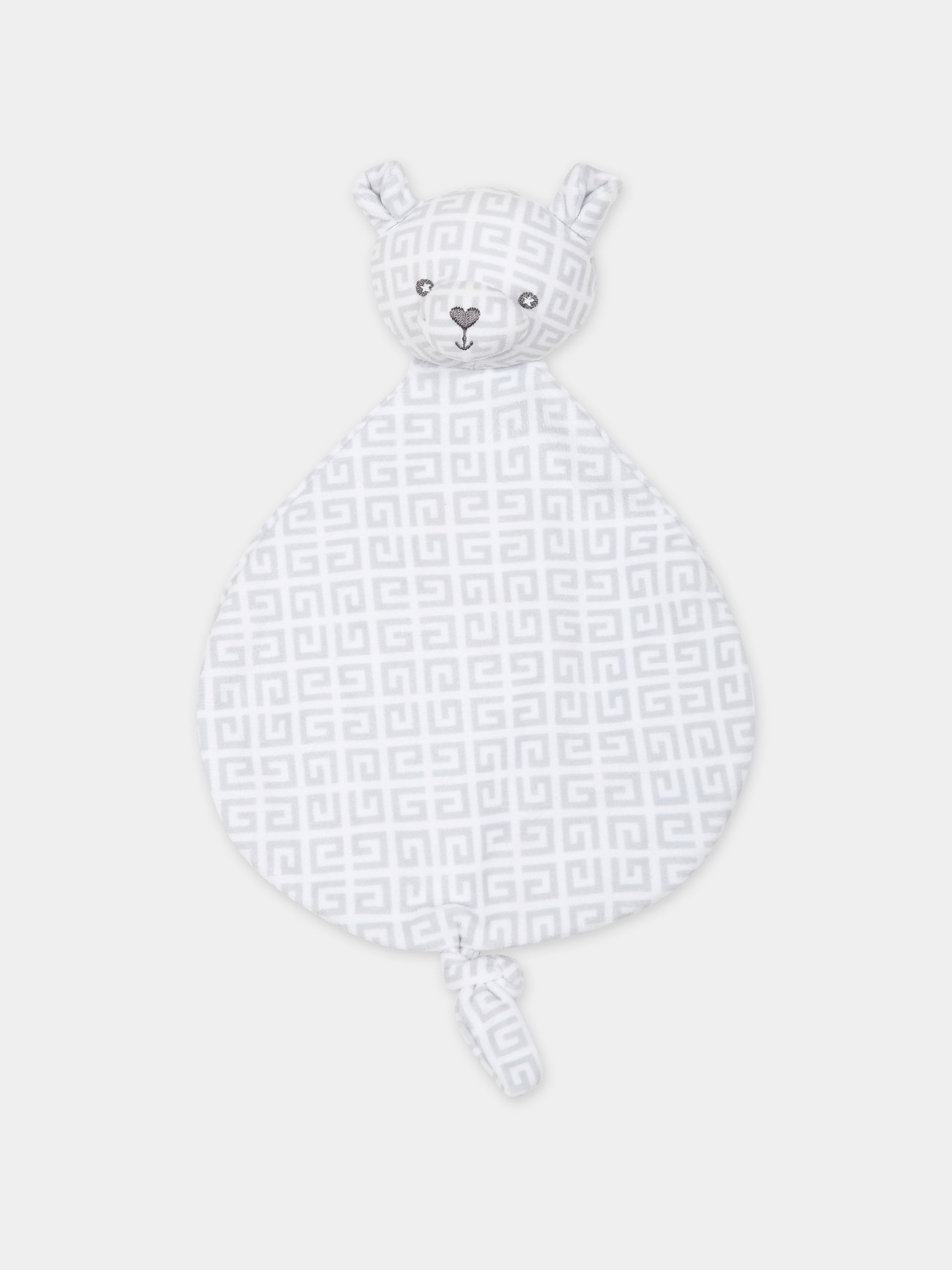 Set bianco per neonati con logo,Givenchy Kids,H9K074 N00