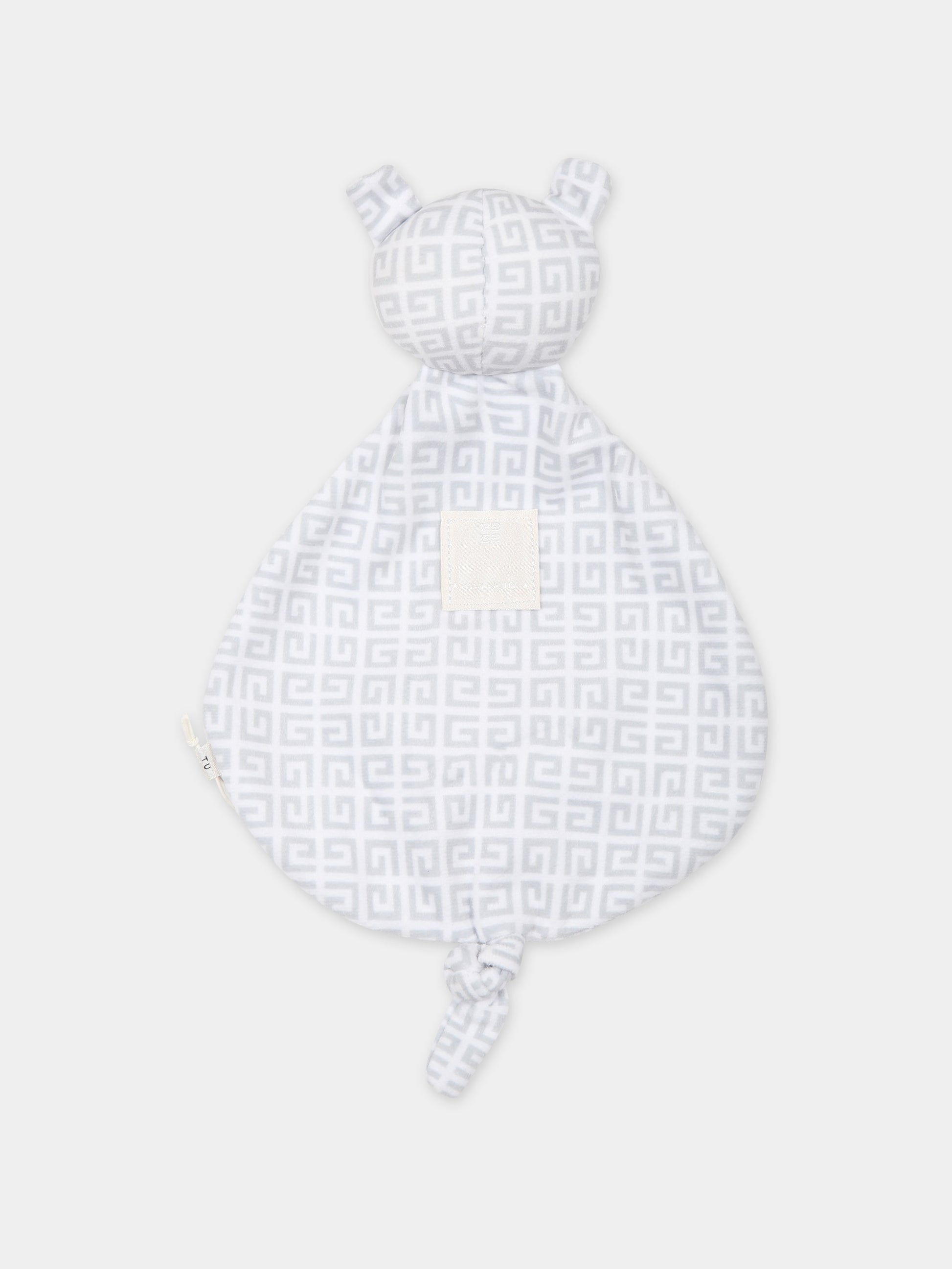 Set bianco per neonati con logo,Givenchy Kids,H9K074 N00