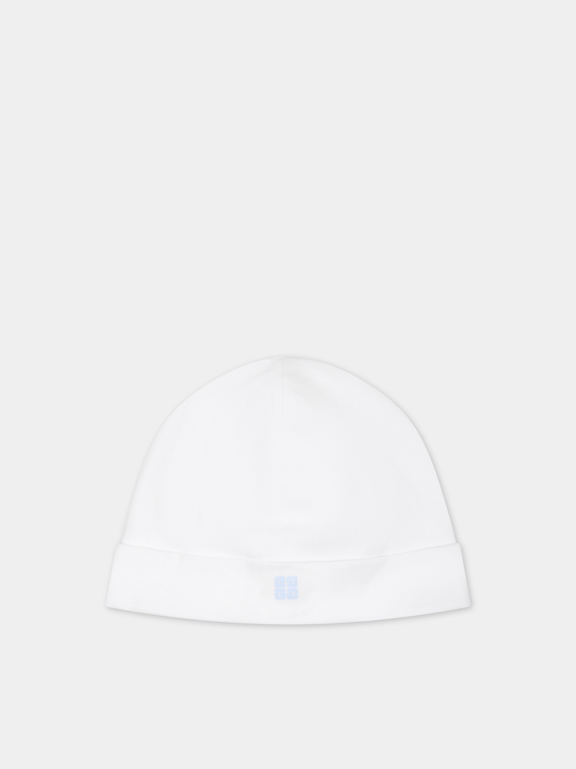 Set bianco per neonato con motivo 4G,Givenchy Kids,H98185 771