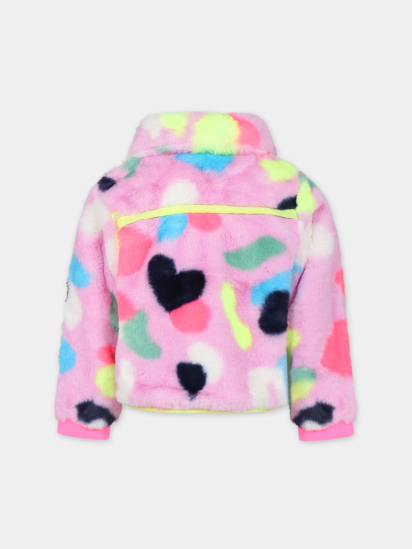 Ecopelliccia multicolor per bambina,Billieblush,U16376 47C