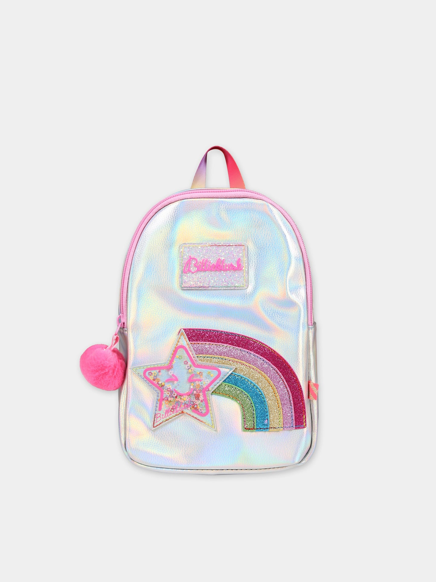 Zaino argento per bambina,Billieblush,U10550 111