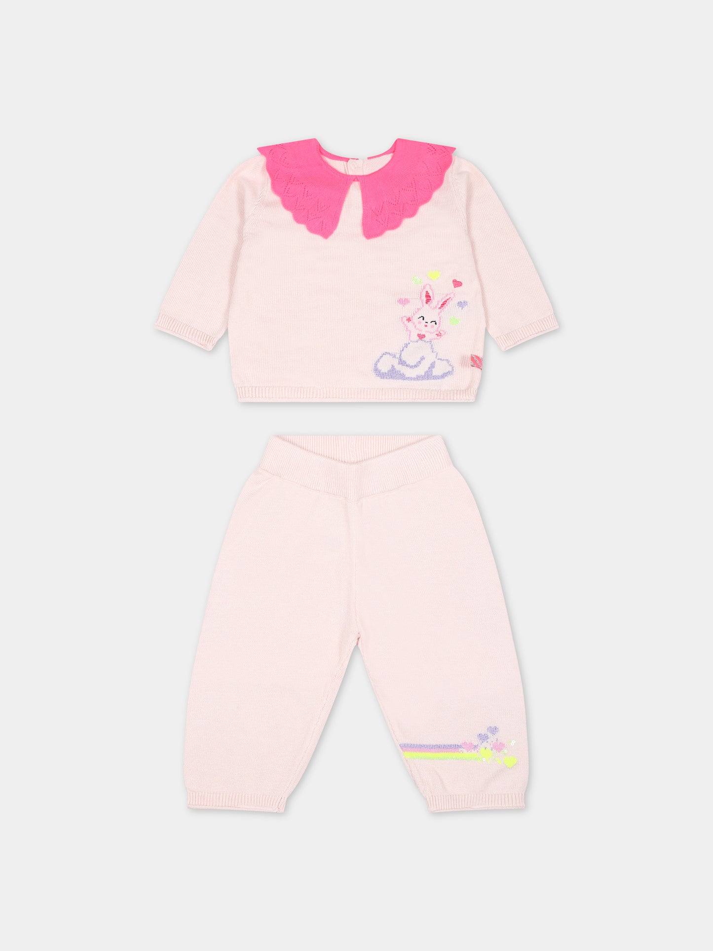Completo rosa per neonata,Billieblush,U08121 45S