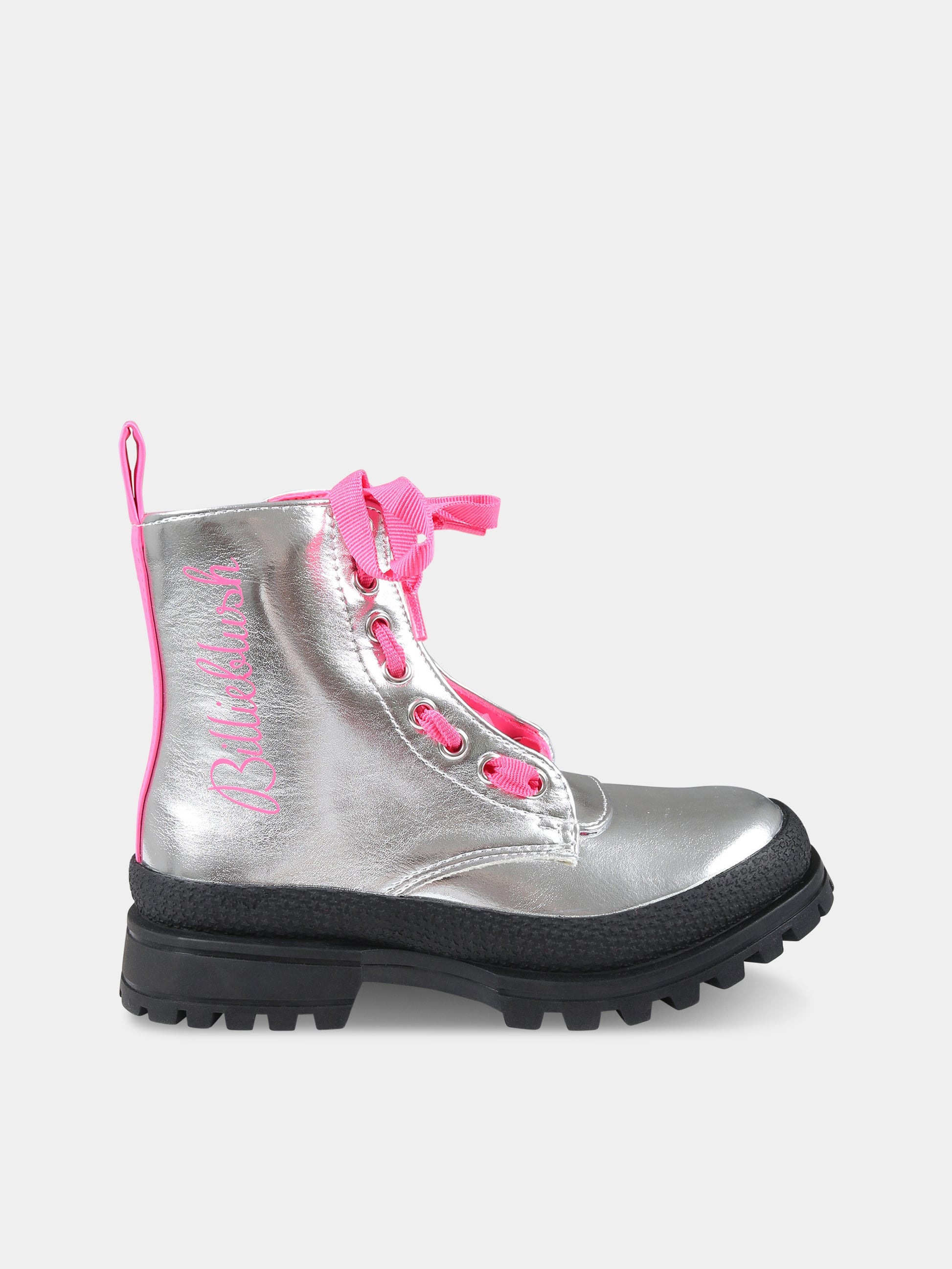 Anfibi argentati per bambina,Billieblush,U19368 016