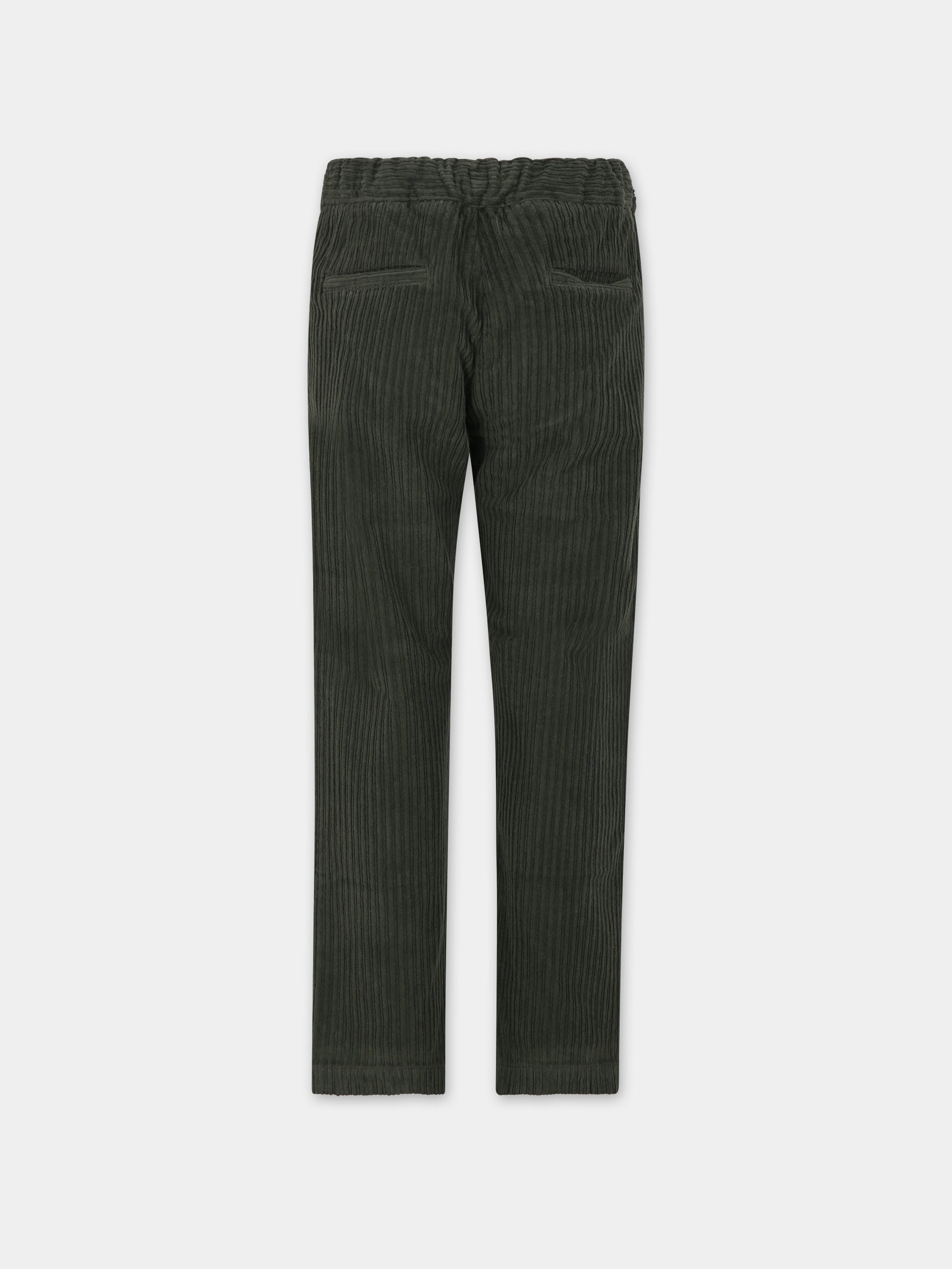 Pantaloni verdi per bambino con logo,Jacob Cohen,HMPA007 0 VE130 1004