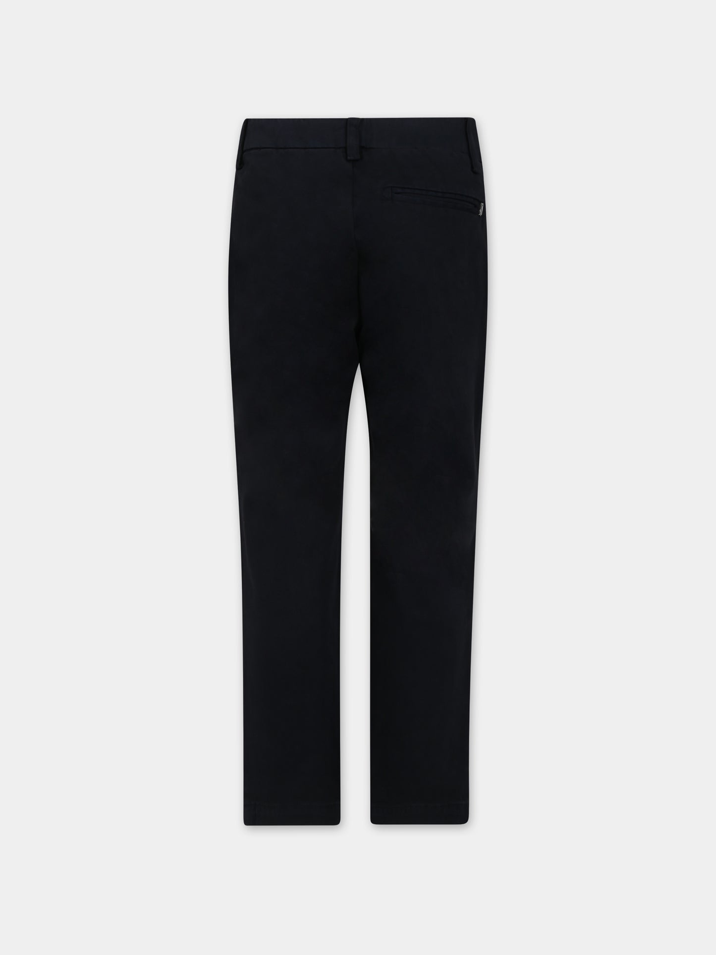 Pantaloni blu per bambino con logo,Dondup Kids,DMPA002 0 CE246 5011