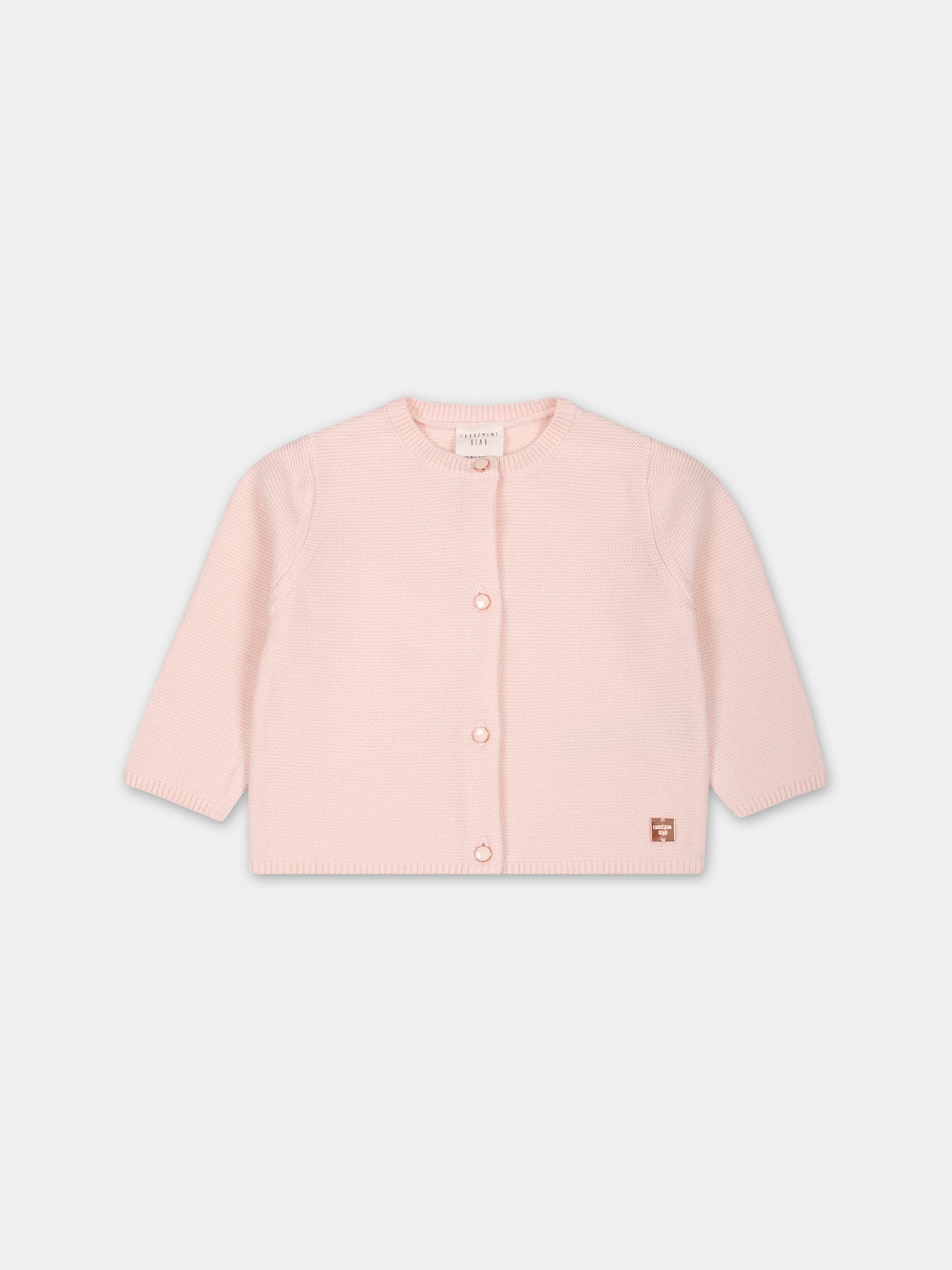 Cardigan rosa per neonata,Carrement Beau,Y95295 43B