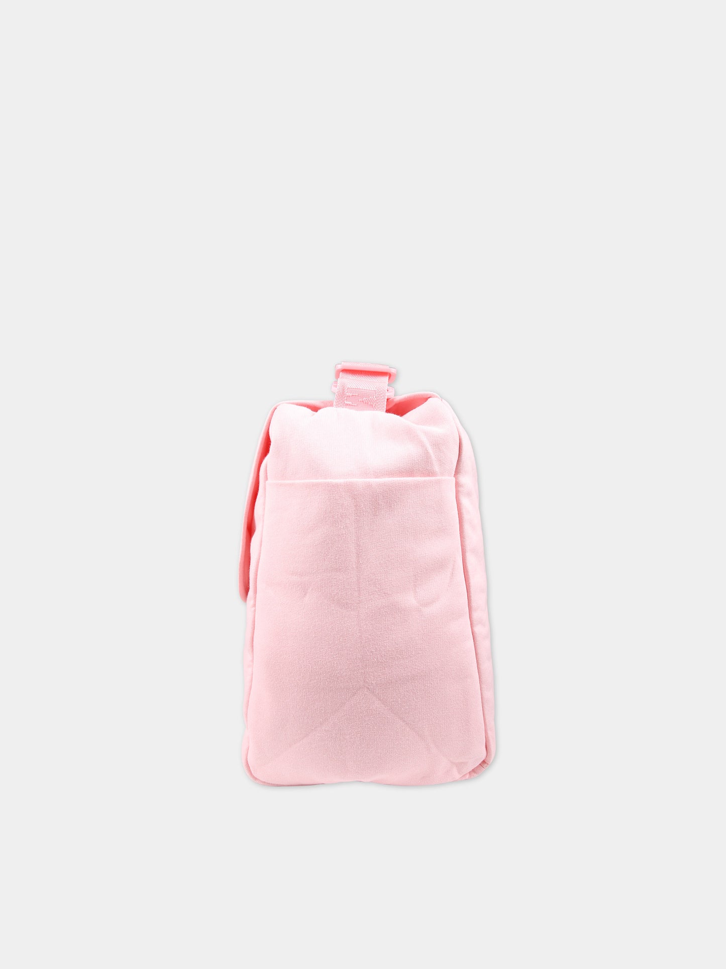 Borsa mamma rosa per neonata con Teddy Bear e logo,Moschino Kids,MTX03D LCA40 50209