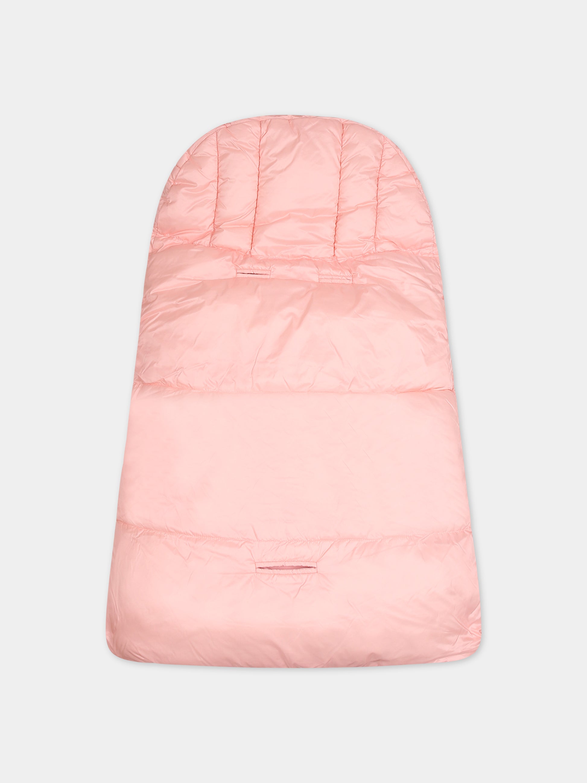 Sacco nanna rosa per neonata con Teddy Bear e logo,Moschino Kids,MUE00M L3A22 50209