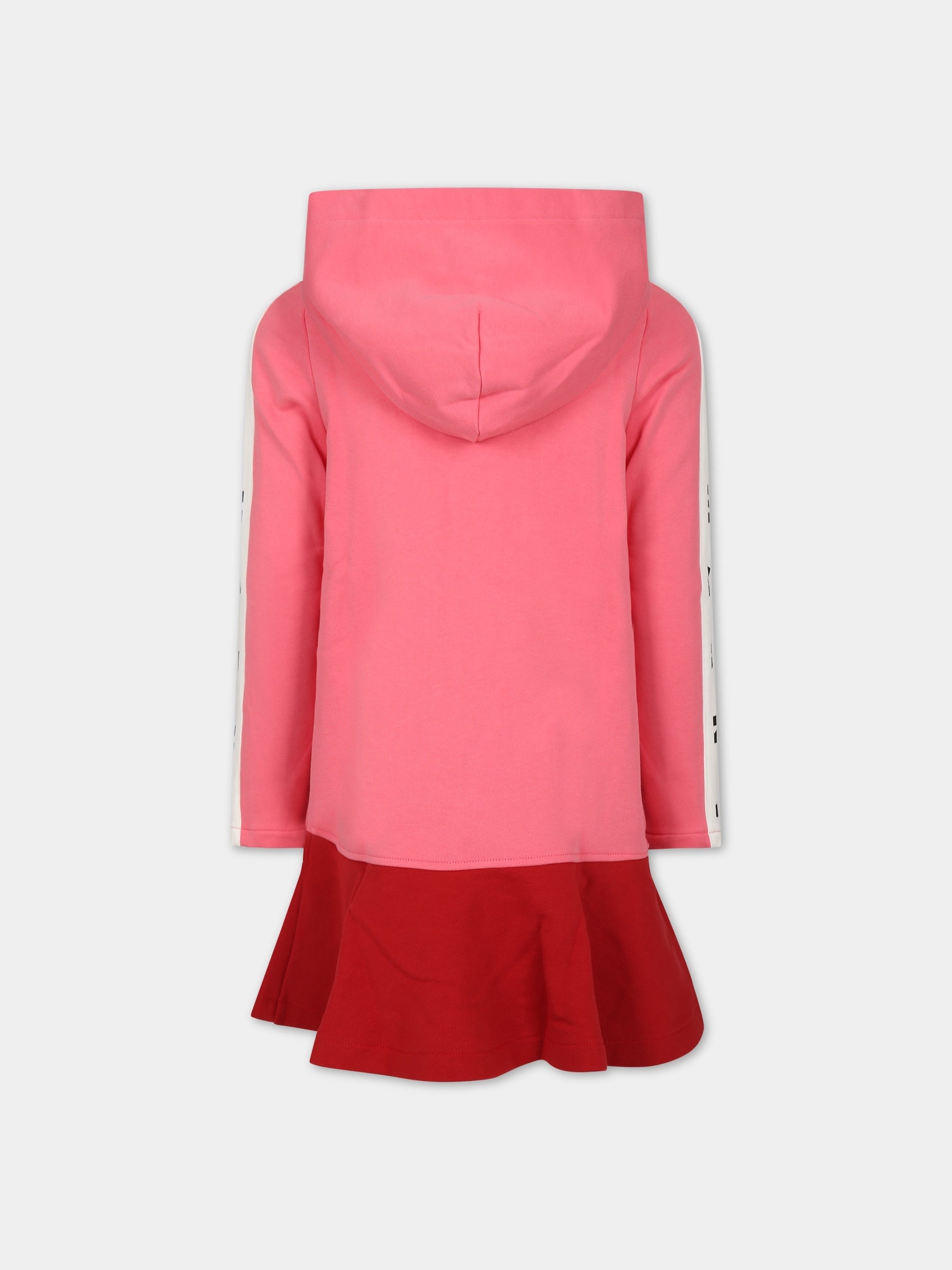 Vestito casual rosa per bambina,Marni Kids,M00817 0M338