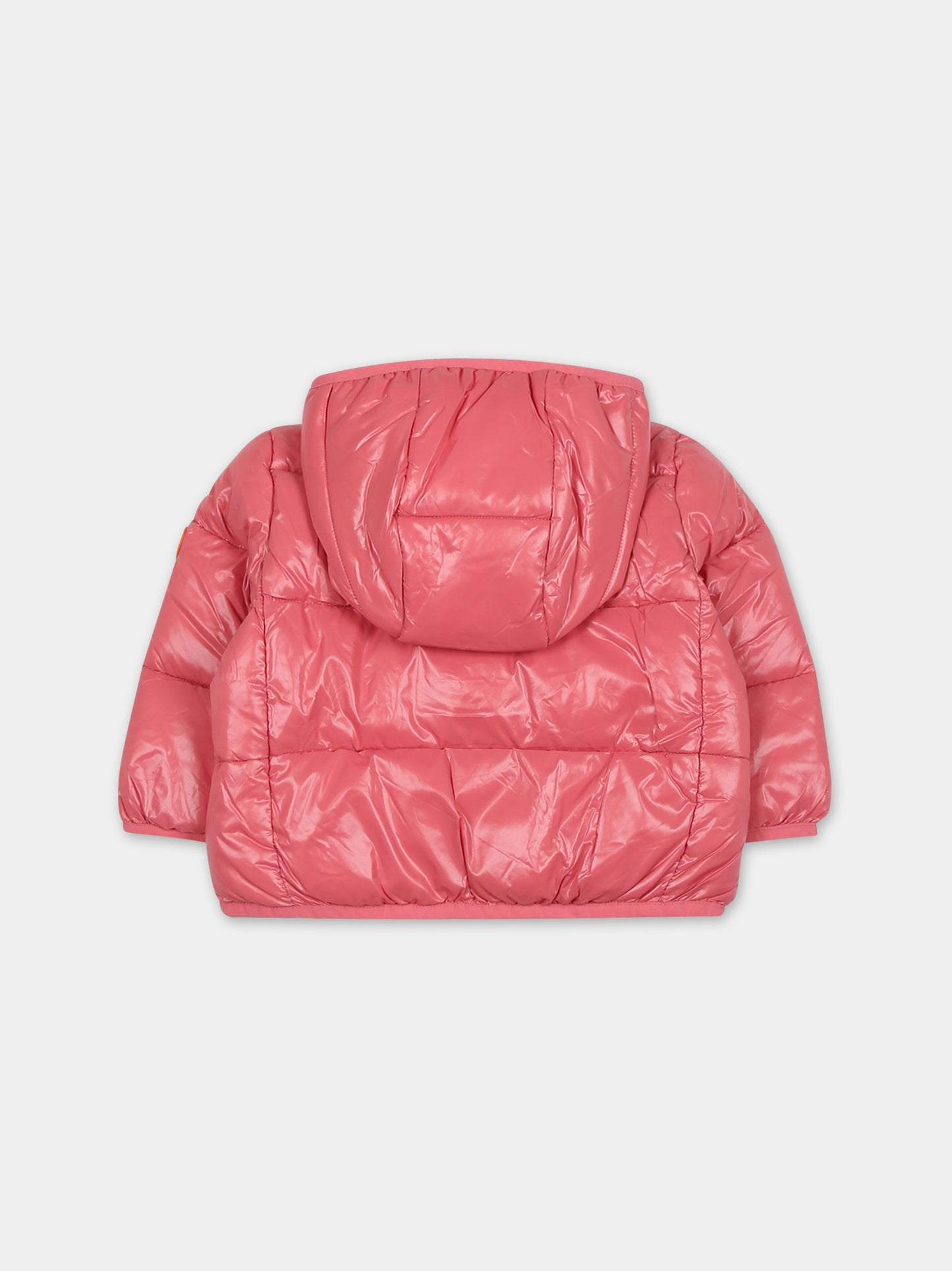 Piumino Jody rosa per neonata con logo,Save The Duck Kids,I30004X LUCK17 80036