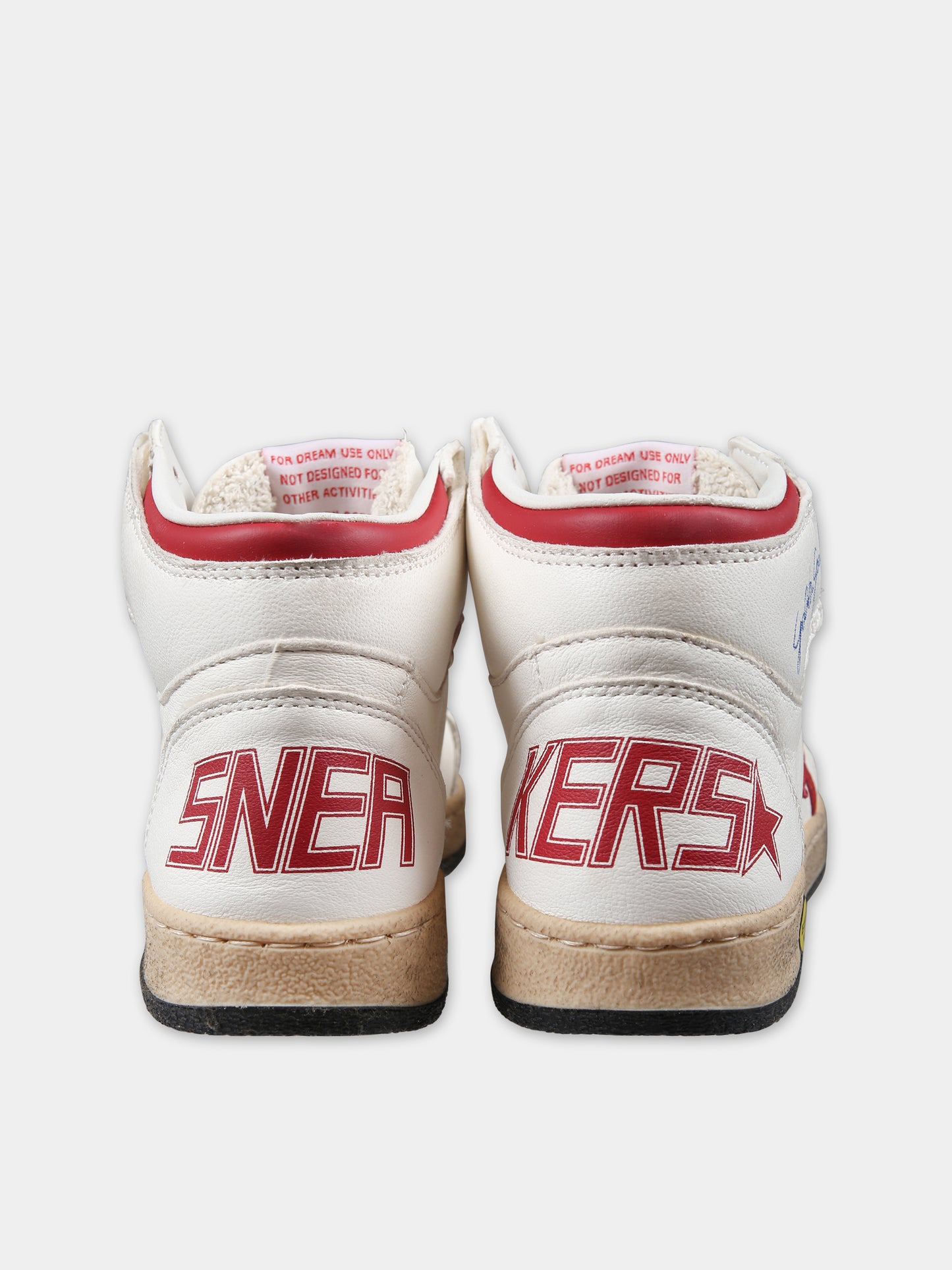 Sneakers Sky Star bianche per bambini con stella,Golden Goose,GYF00230 F003340 10350