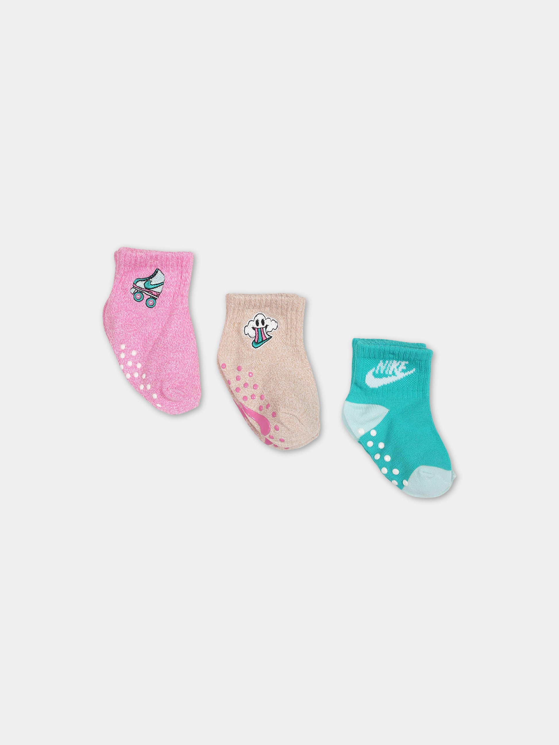 Set multicolor per neonata con logo,Nike,NN0959 AFN