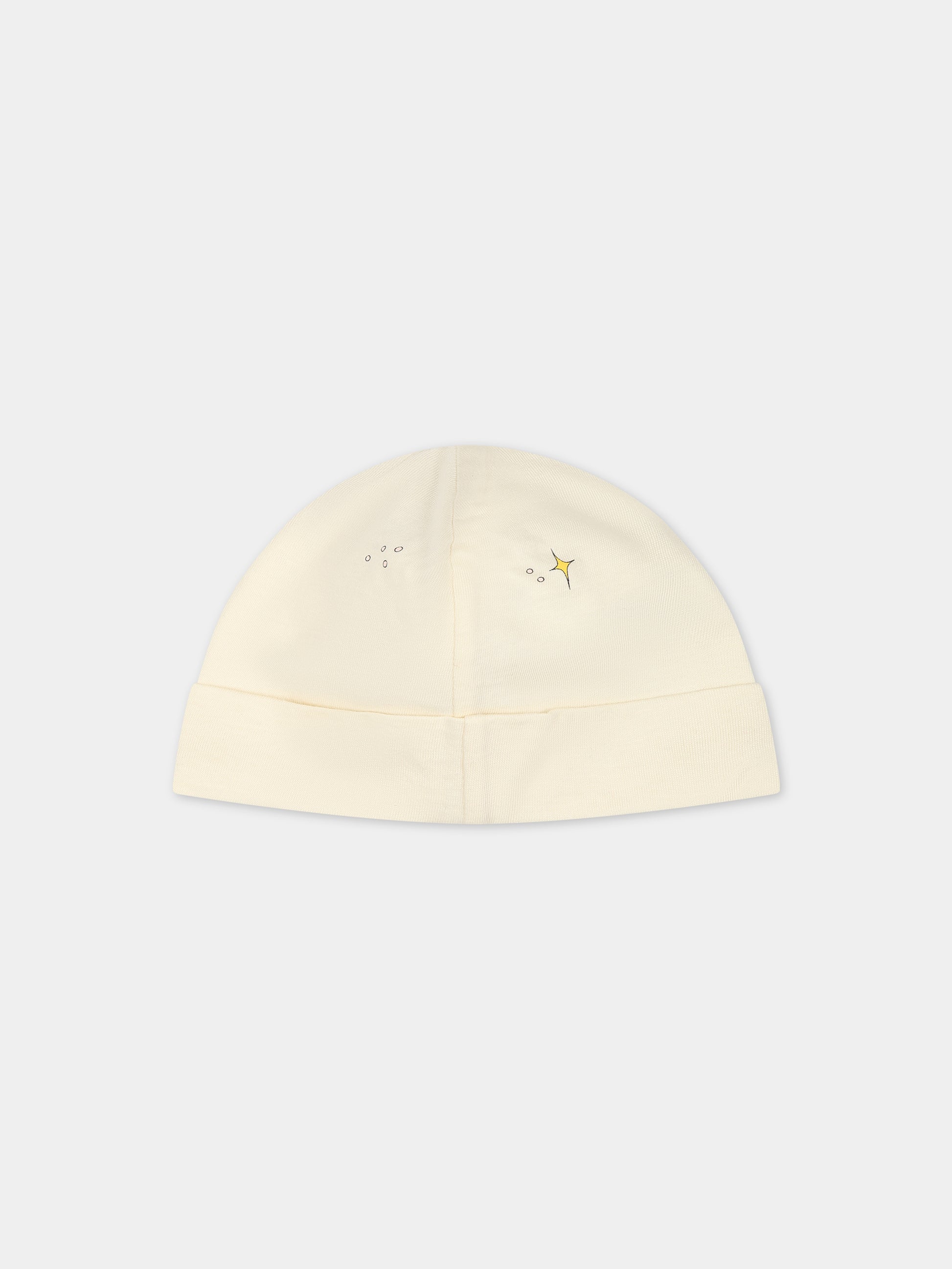 Set avorio per neonati con logo e stampa,Gucci Kids,747971 XJFM3 9286