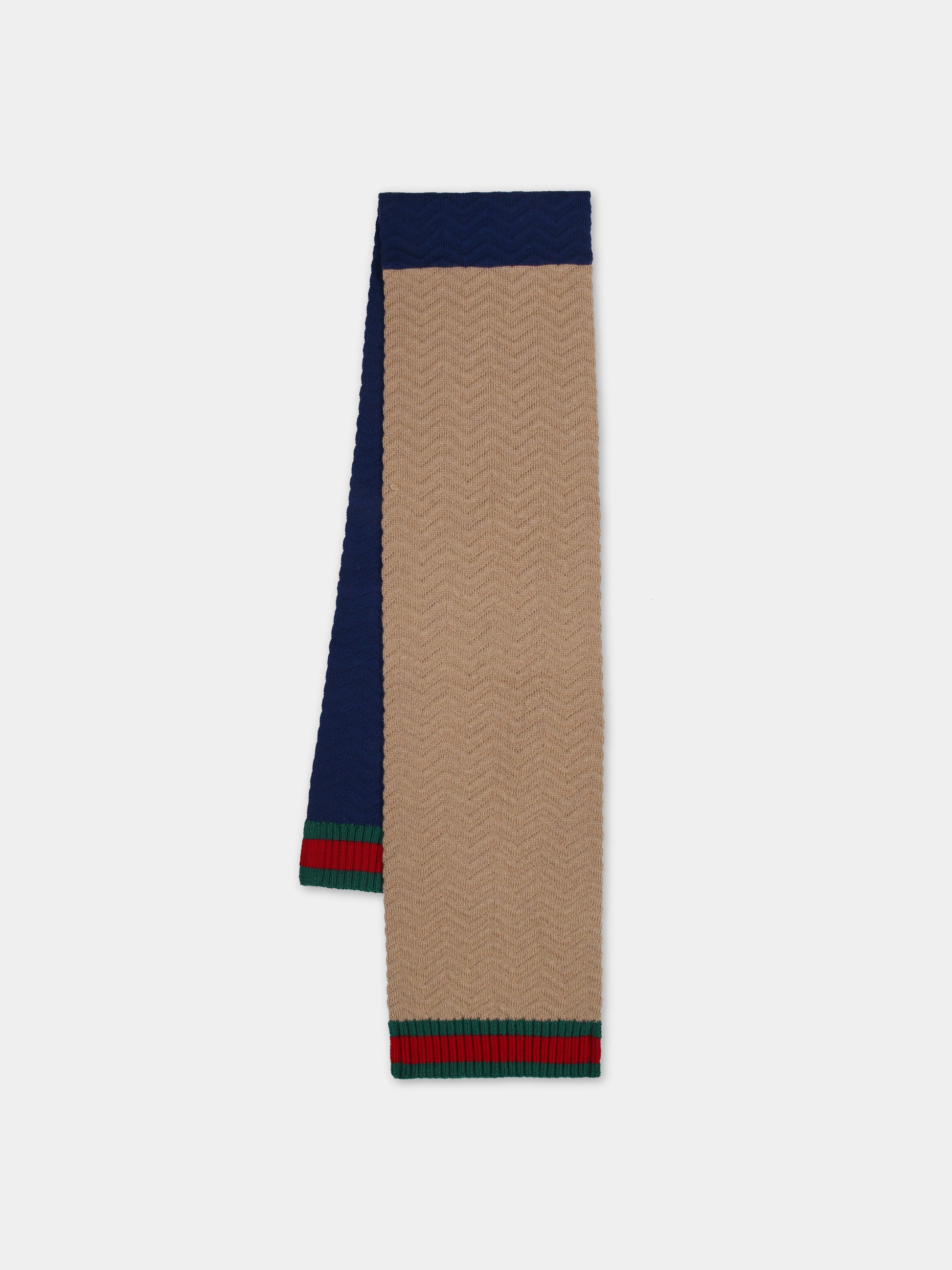 Sciarpa multicolor per bambini con nastro Web,Gucci Kids,747641 4K206 4179