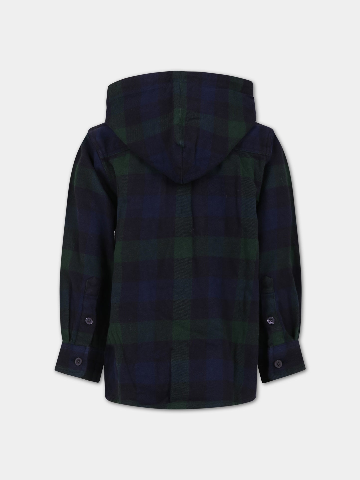 Camicia blu per bambino,Molo,1W23C202 8817