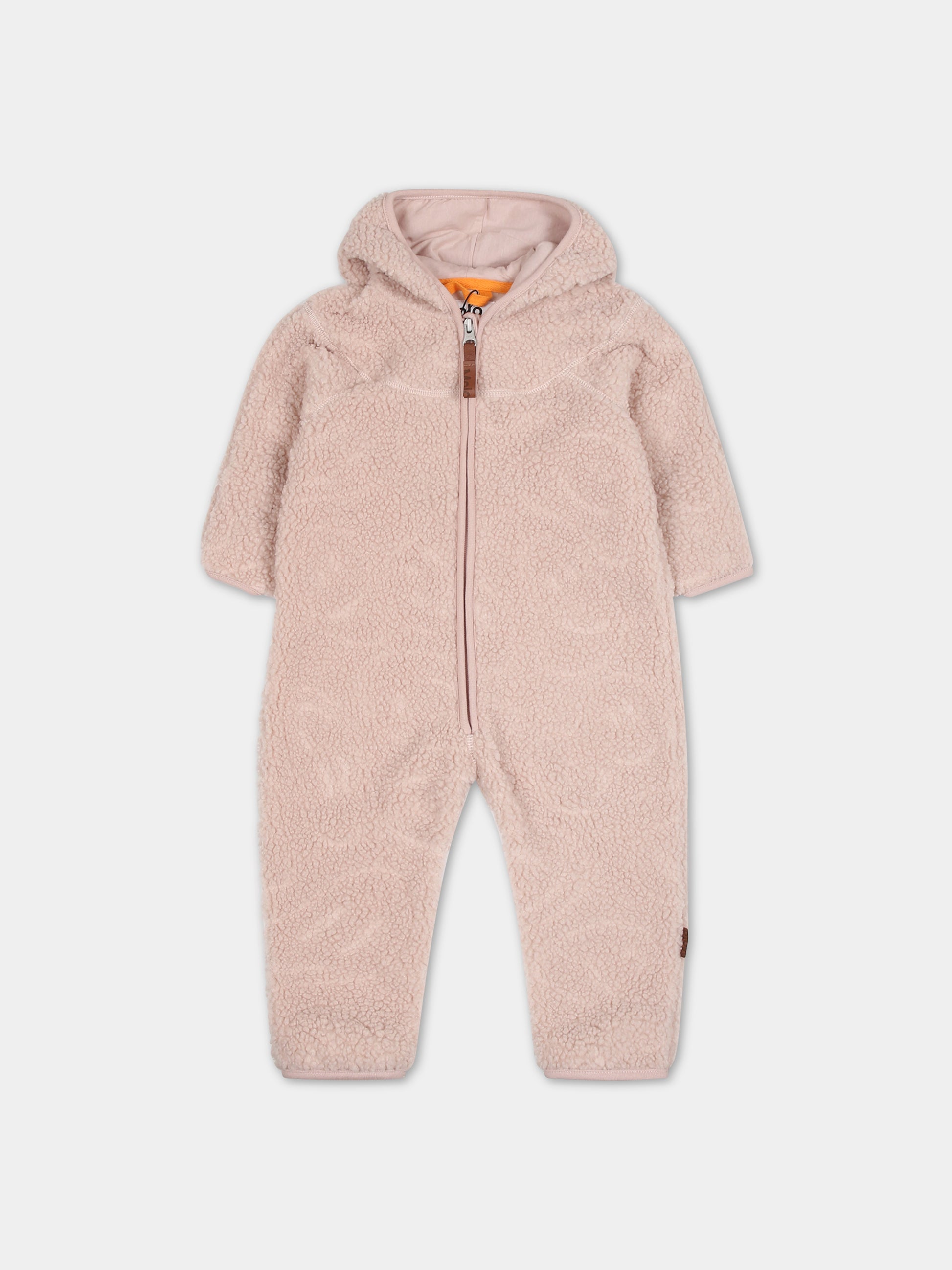 Tutina rosa per neonata con logo,Molo,5W23L302 8766