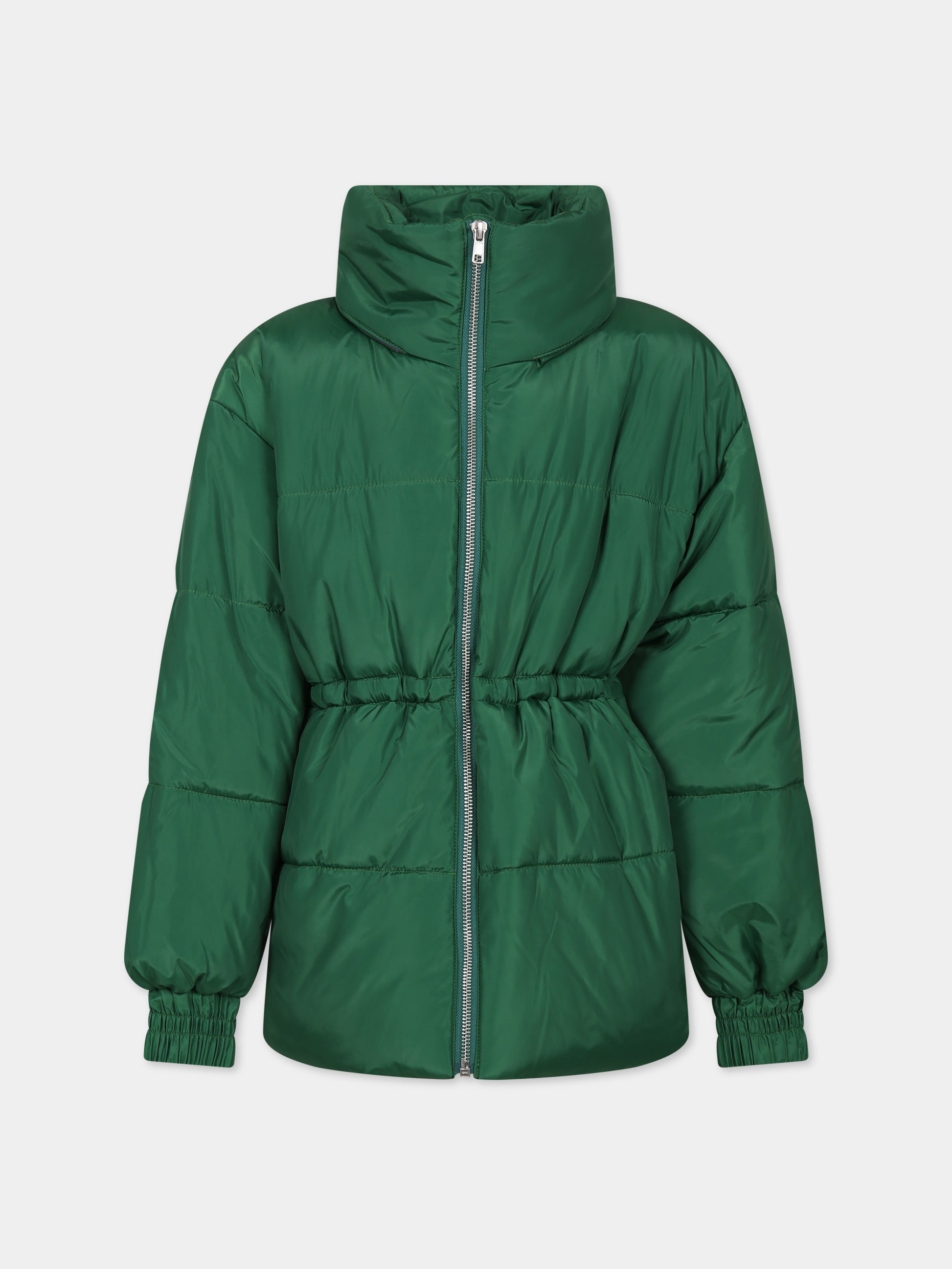 Piumino verde per bamina con smile,Molo,5W23M306 3278