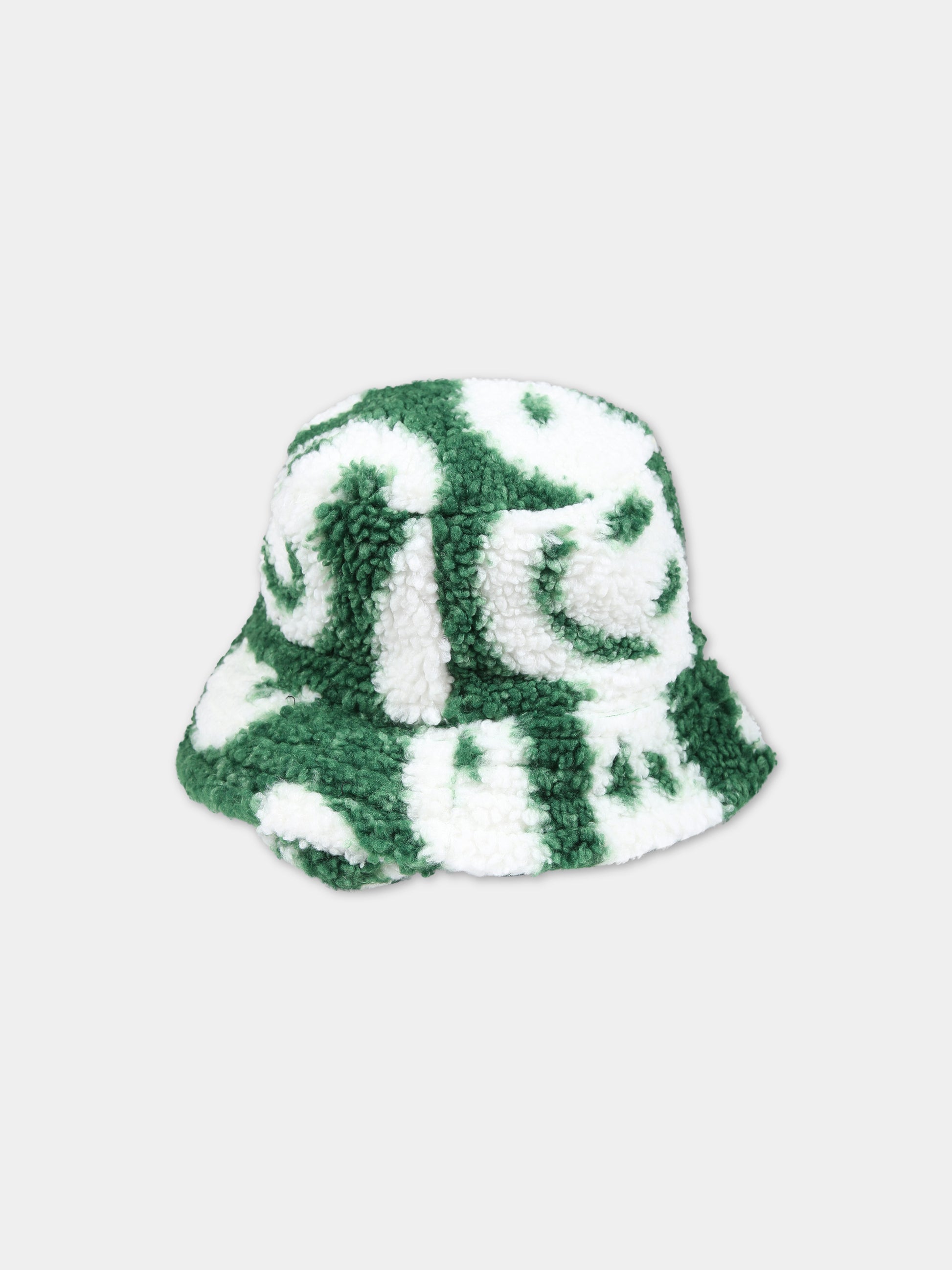 Berretto verde per bambini con smile,Molo,7W23S315 6902