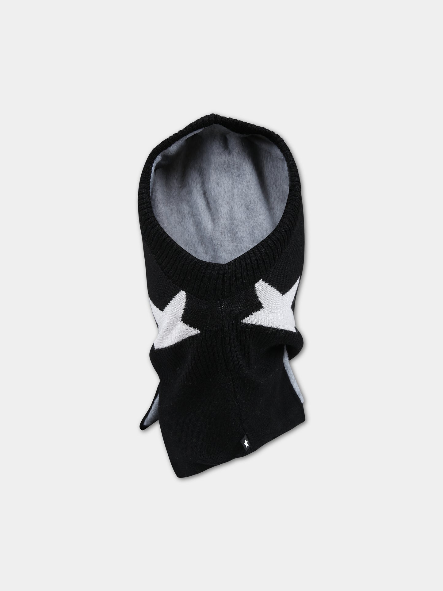 Balaclava nero per bambini con stelle,Molo,7W23S402 0099