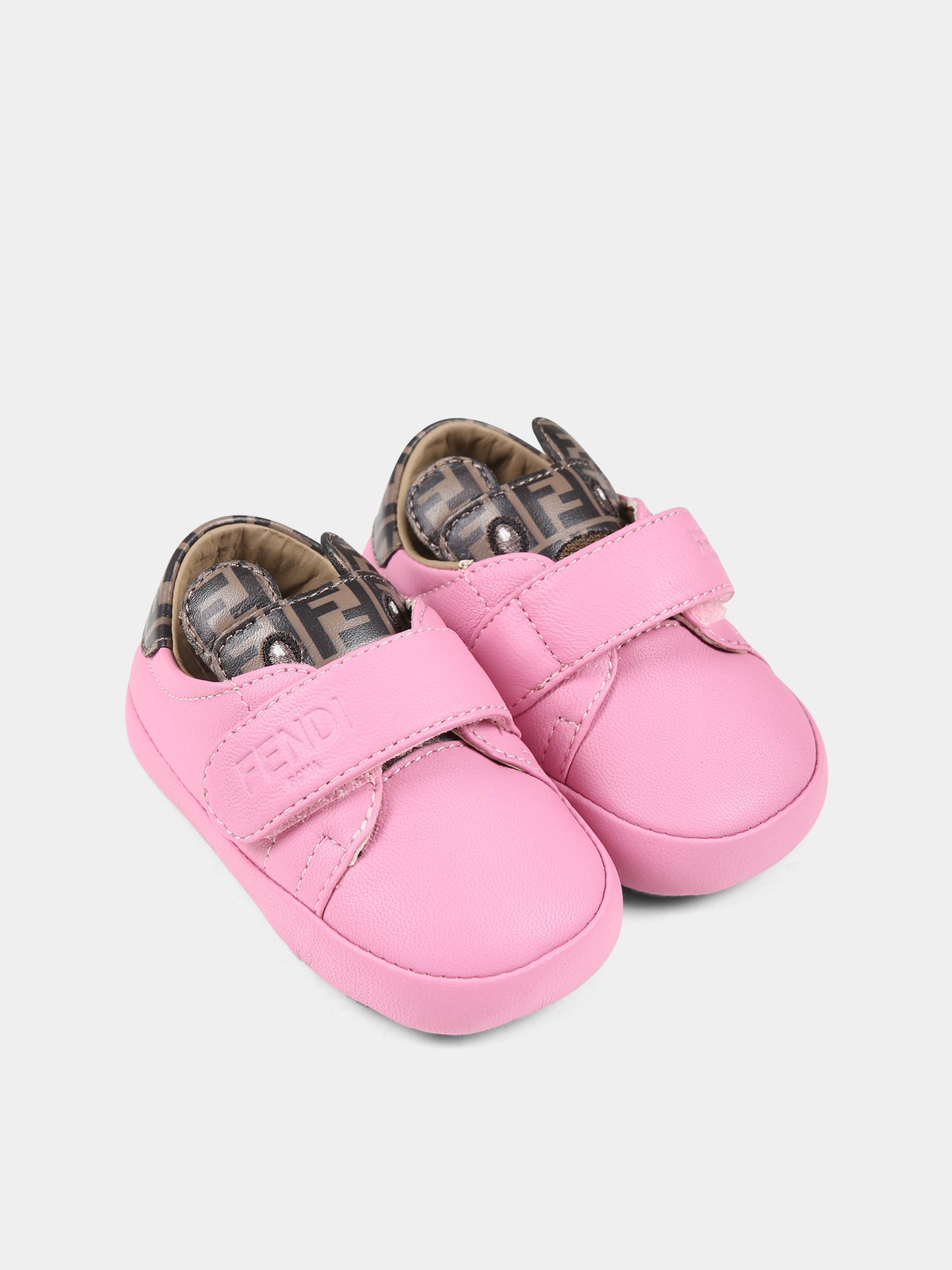 Sneakers fucsia per neonata,Fendi Kids,BUR099 AGCC F1LQR