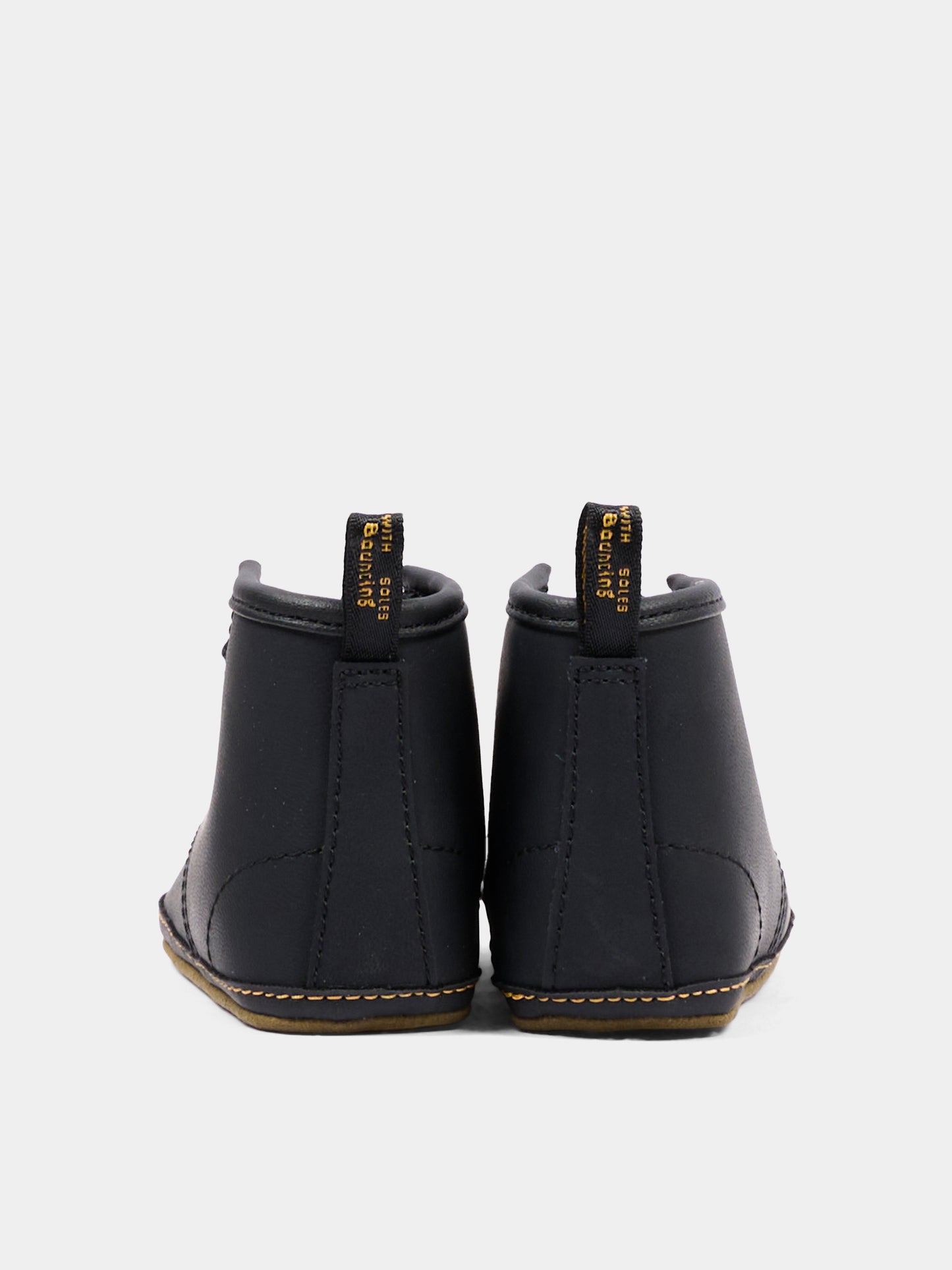 stivaletti neri per neonati,Dr. Martens,1460 CRIB 26808001 BLACK