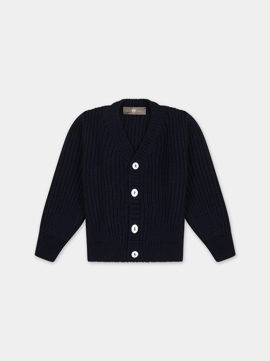 Cardigan blu per neonati,Little Bear,7167 BLU