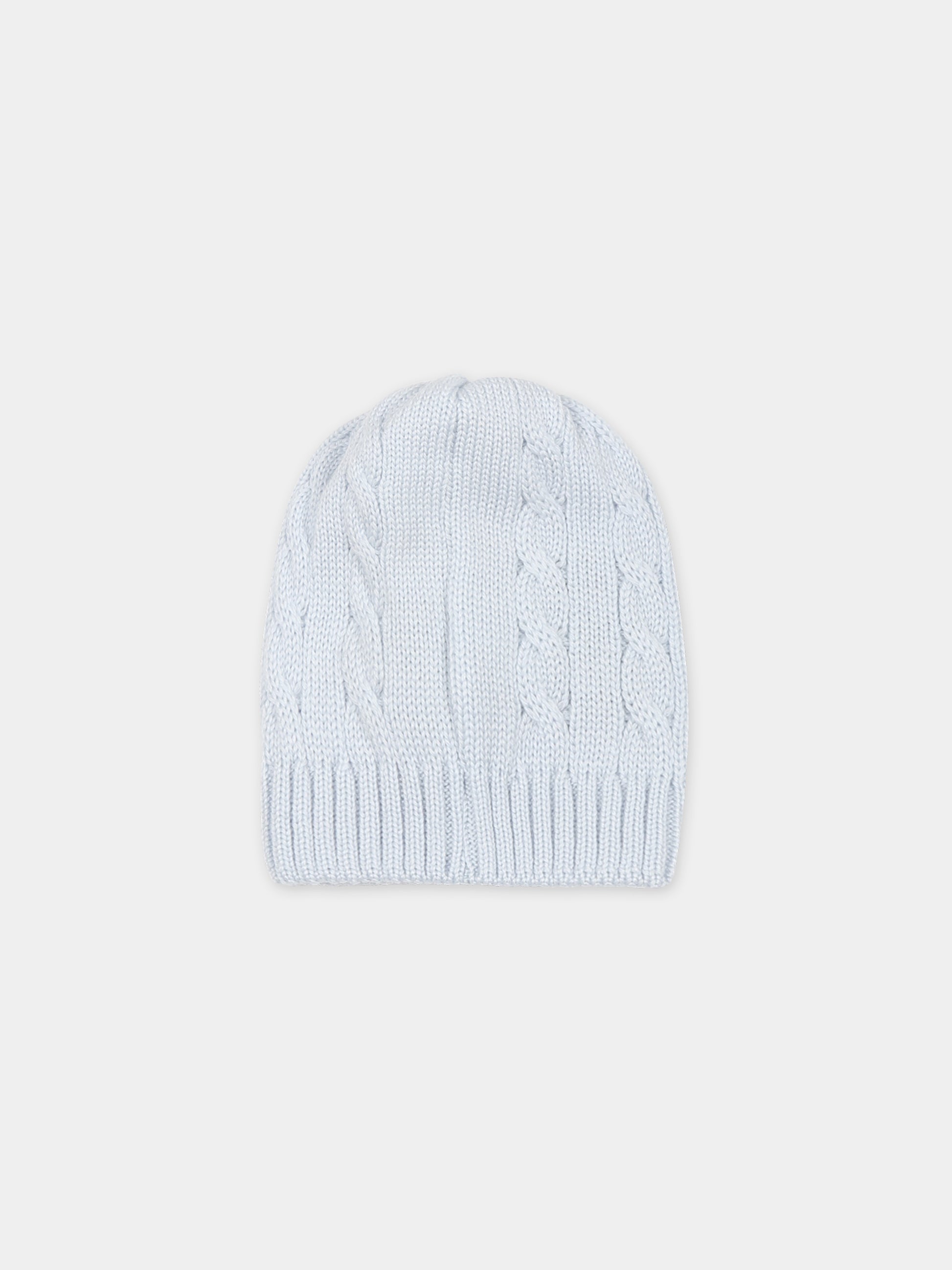 Cappello celeste per neonato,Little Bear,7129 CIELO