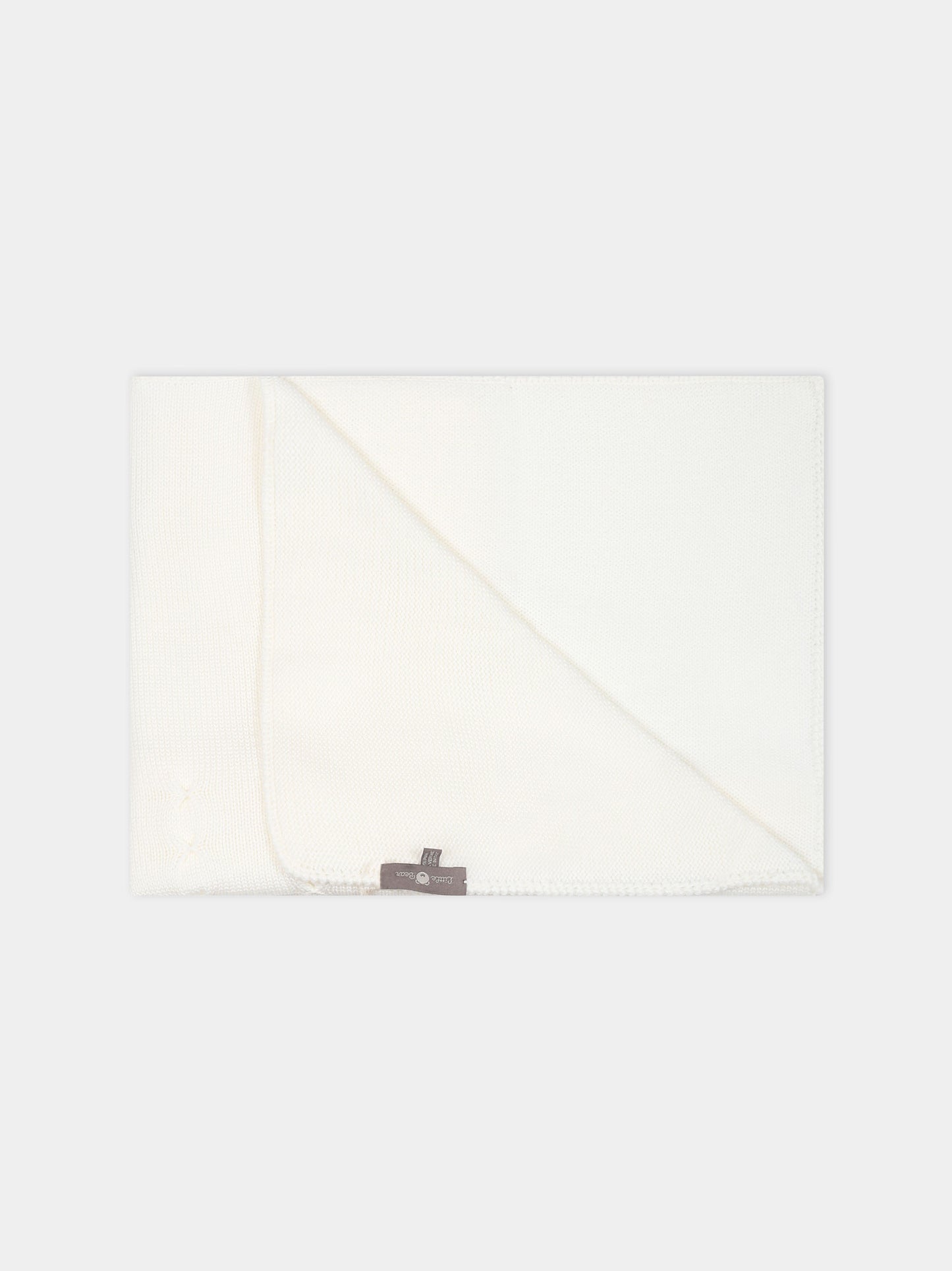 Coperta bianca per neonati,Little Bear,7000 LATTE/LATTE