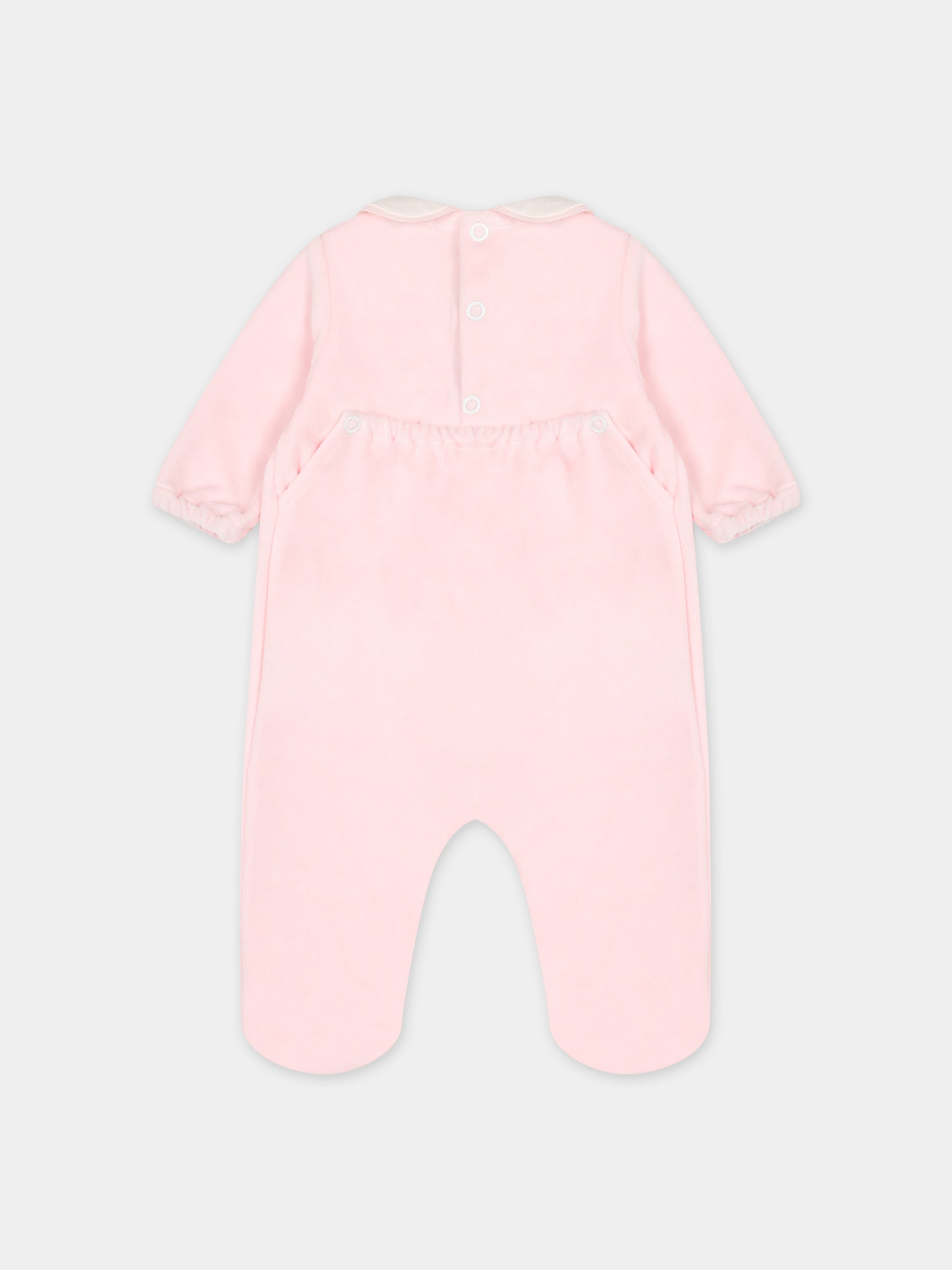 Tutina rosa per neonata,Little Bear,7037 ROSA
