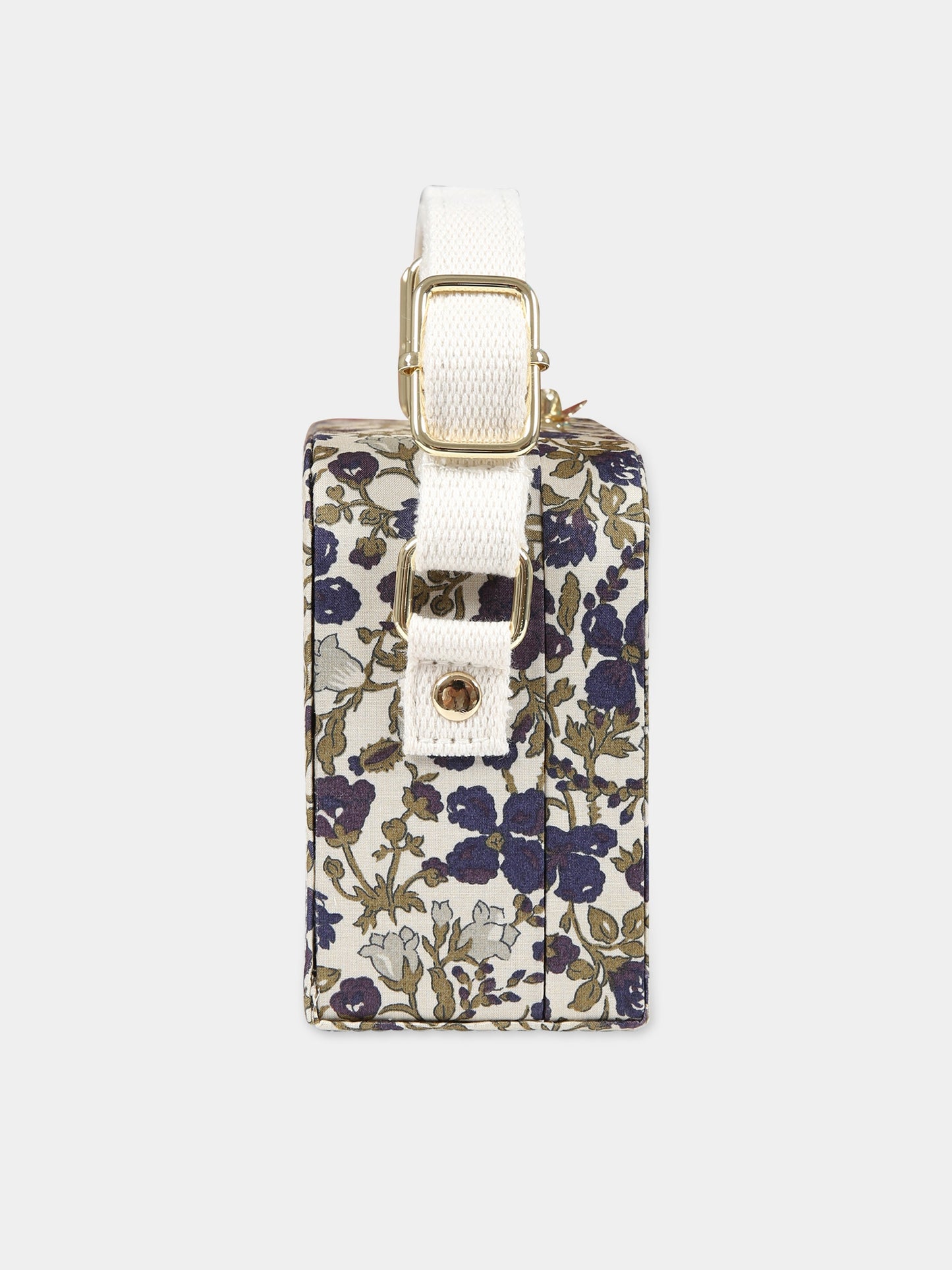 Borsa casual multicolor per bambina con logo,Bonpoint,W03GBAW00006 560